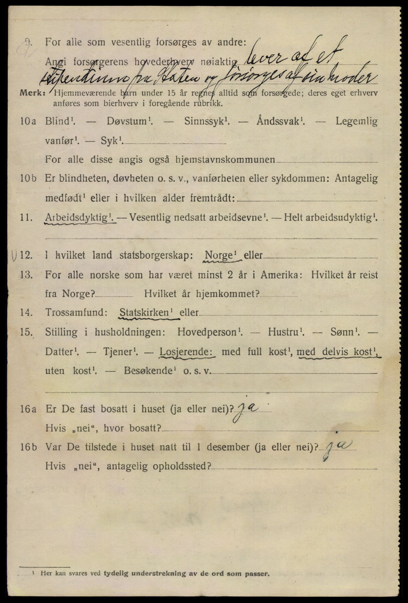 SAO, 1920 census for Kristiania, 1920, p. 658878