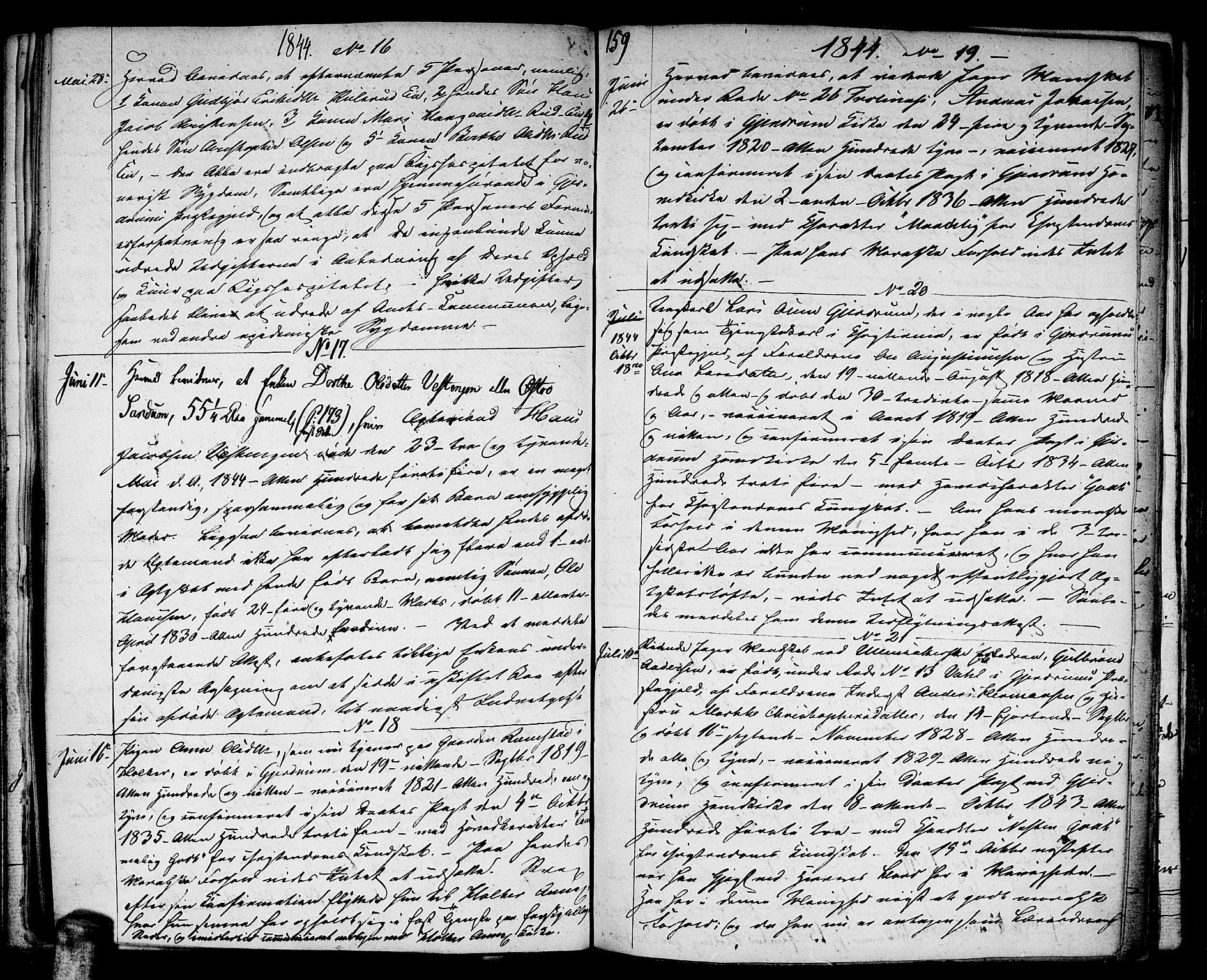 Gjerdrum prestekontor Kirkebøker, SAO/A-10412b/F/Fa/L0003: Parish register (official) no. I 3, 1798-1815, p. 159
