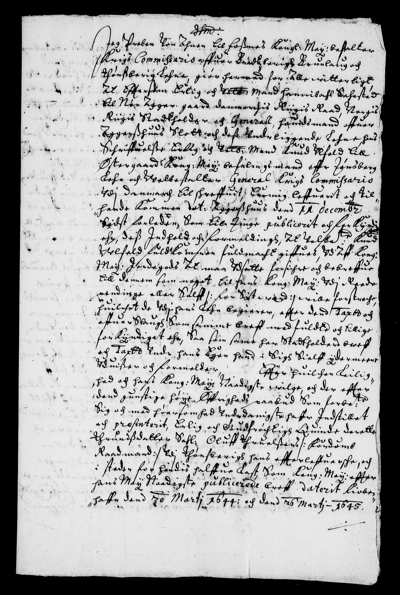 Rentekammeret inntil 1814, Realistisk ordnet avdeling, AV/RA-EA-4070/On/L0012: [Jj 13]: Regnskap for salg av pantsatt krongods i Bergen og Trondheim stift 1662-1663, panteskjøter 1629-1660. Dokumenter vedr. Bakke og Rein kloster (-1672), Marselis gods (1658-1660). Fortegnelse over pantsatt gods i Christiania lagdømme 1658-1660. Pant, 1646-1650, p. 12