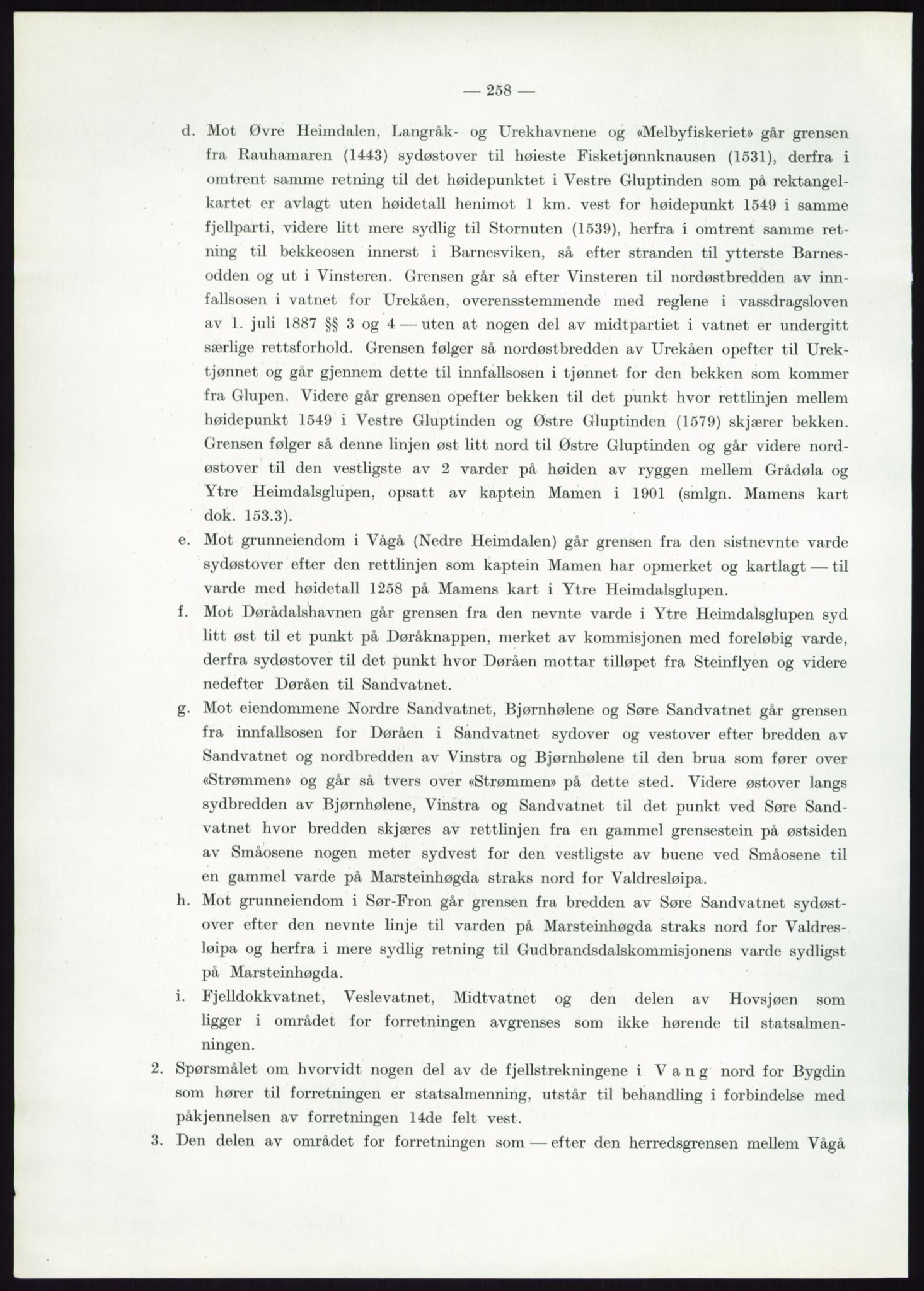 Høyfjellskommisjonen, AV/RA-S-1546/X/Xa/L0001: Nr. 1-33, 1909-1953, p. 5943