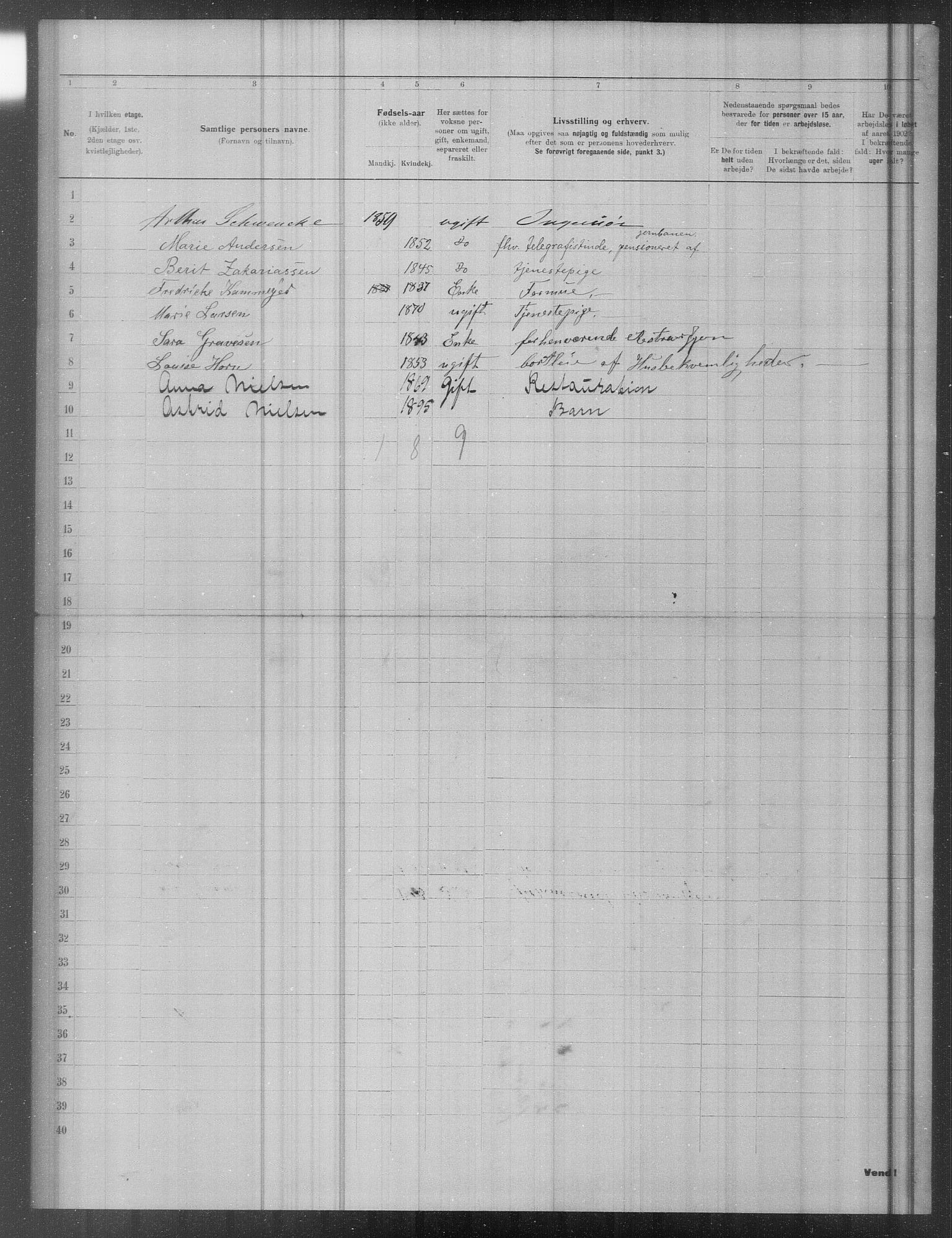 OBA, Municipal Census 1902 for Kristiania, 1902, p. 19371