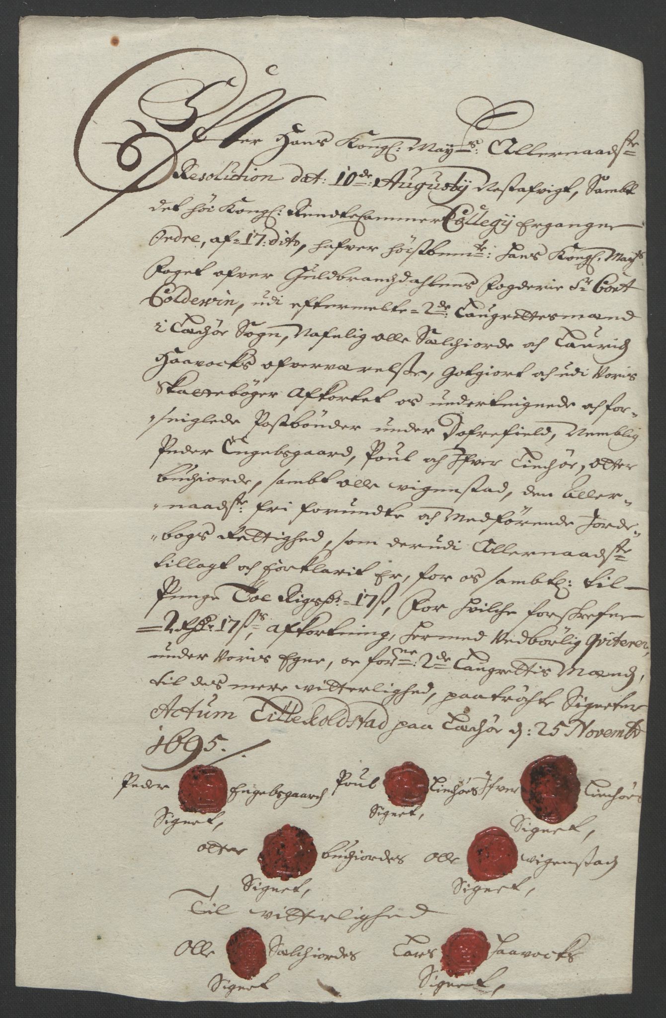 Rentekammeret inntil 1814, Reviderte regnskaper, Fogderegnskap, AV/RA-EA-4092/R17/L1169: Fogderegnskap Gudbrandsdal, 1695, p. 162