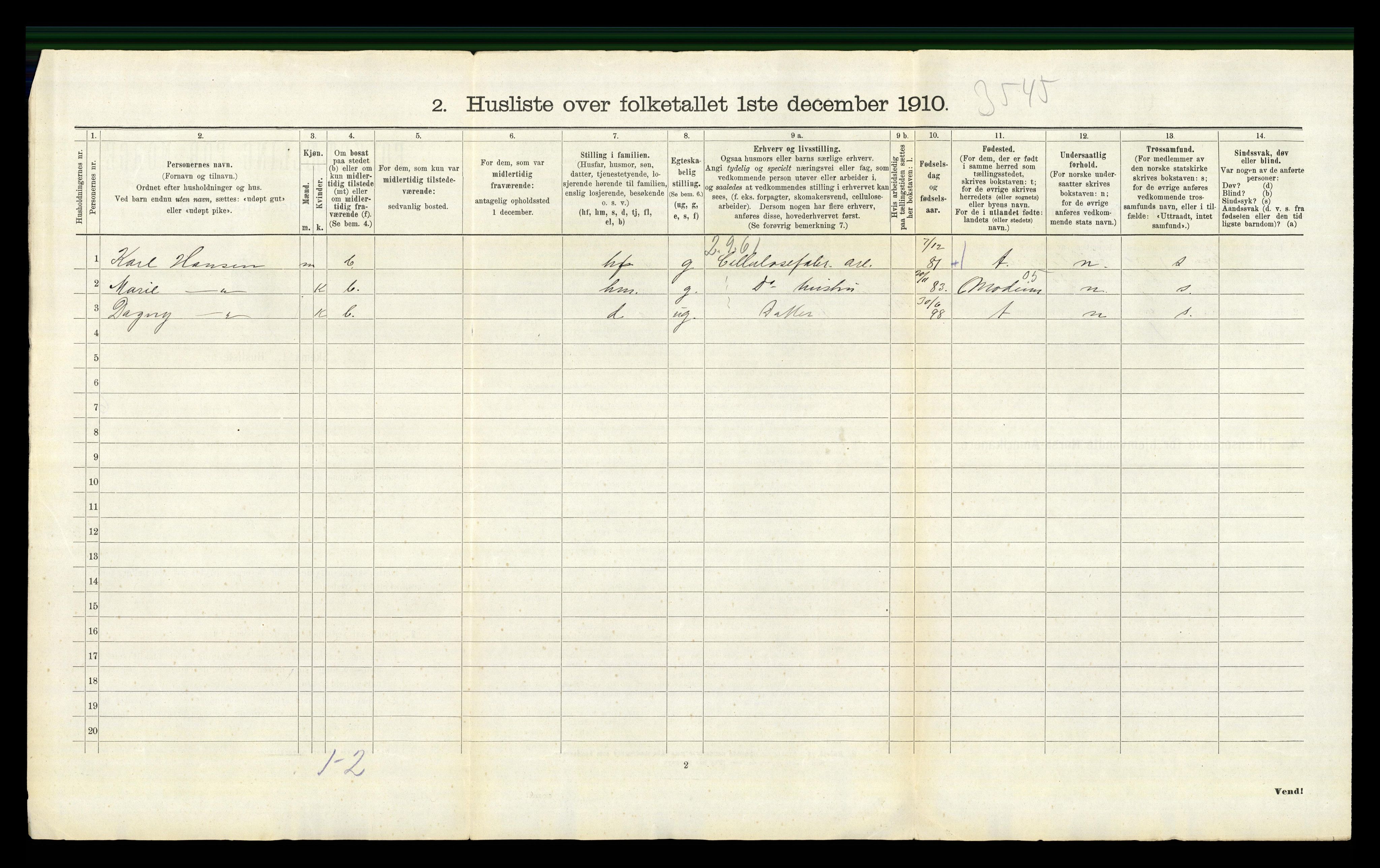 RA, 1910 census for Nedre Eiker, 1910, p. 1176