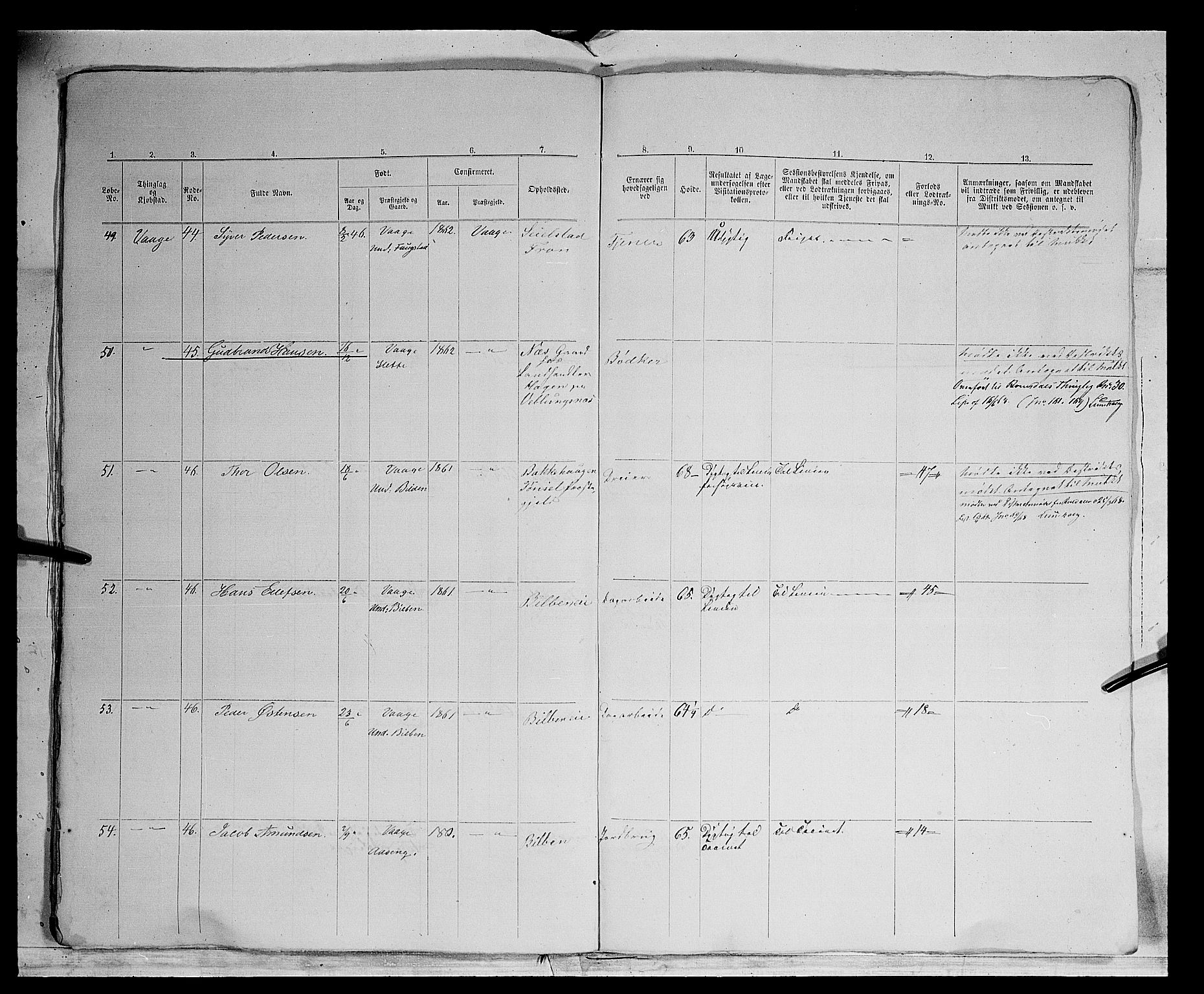 Fylkesmannen i Oppland, AV/SAH-FYO-002/1/K/Kg/L1174: Fron, Nordre og Søndre Fron, Vågå, 1860-1879, p. 450