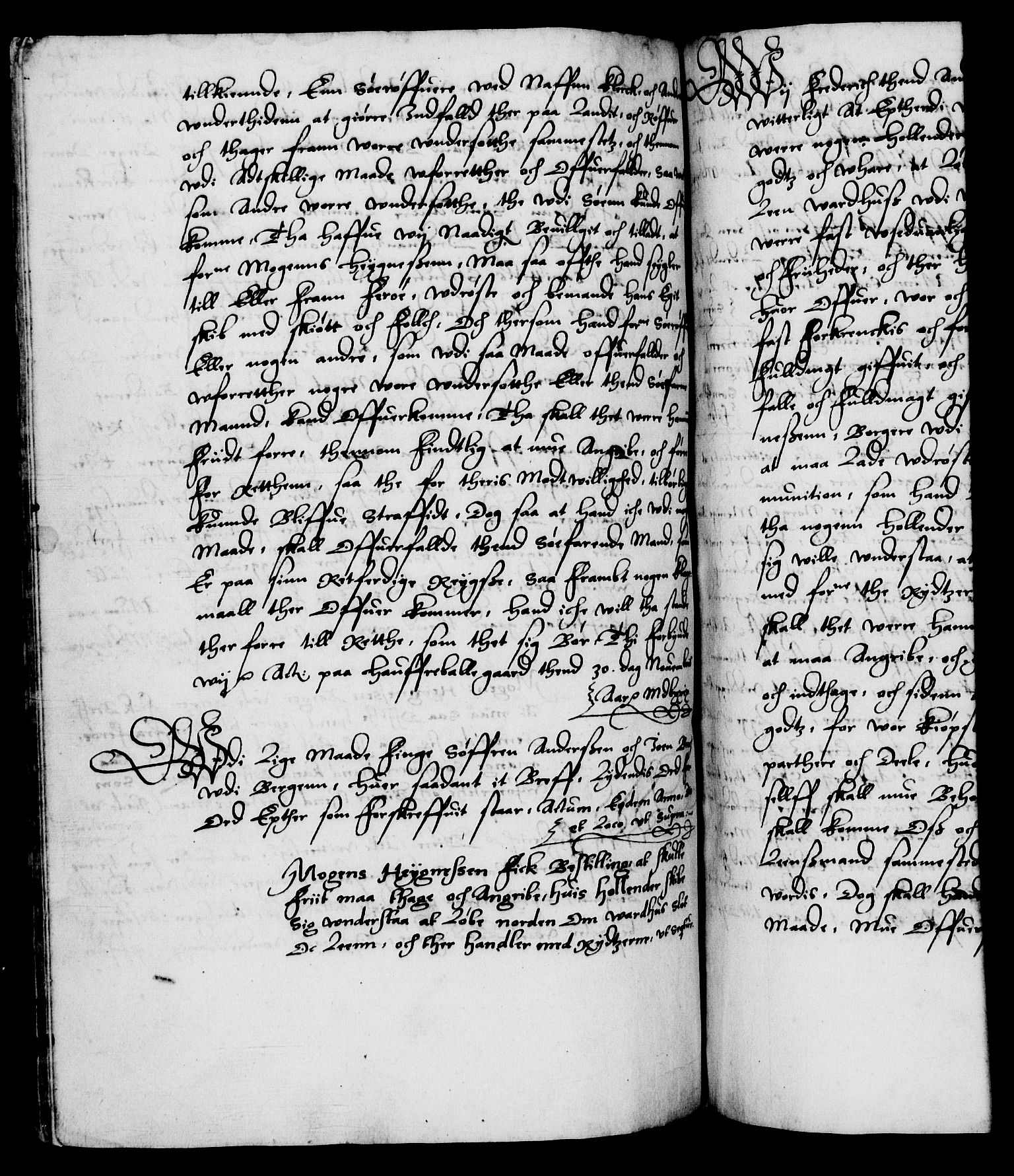 Danske Kanselli 1572-1799, RA/EA-3023/F/Fc/Fca/Fcaa/L0001: Norske registre (mikrofilm), 1572-1588, p. 284b