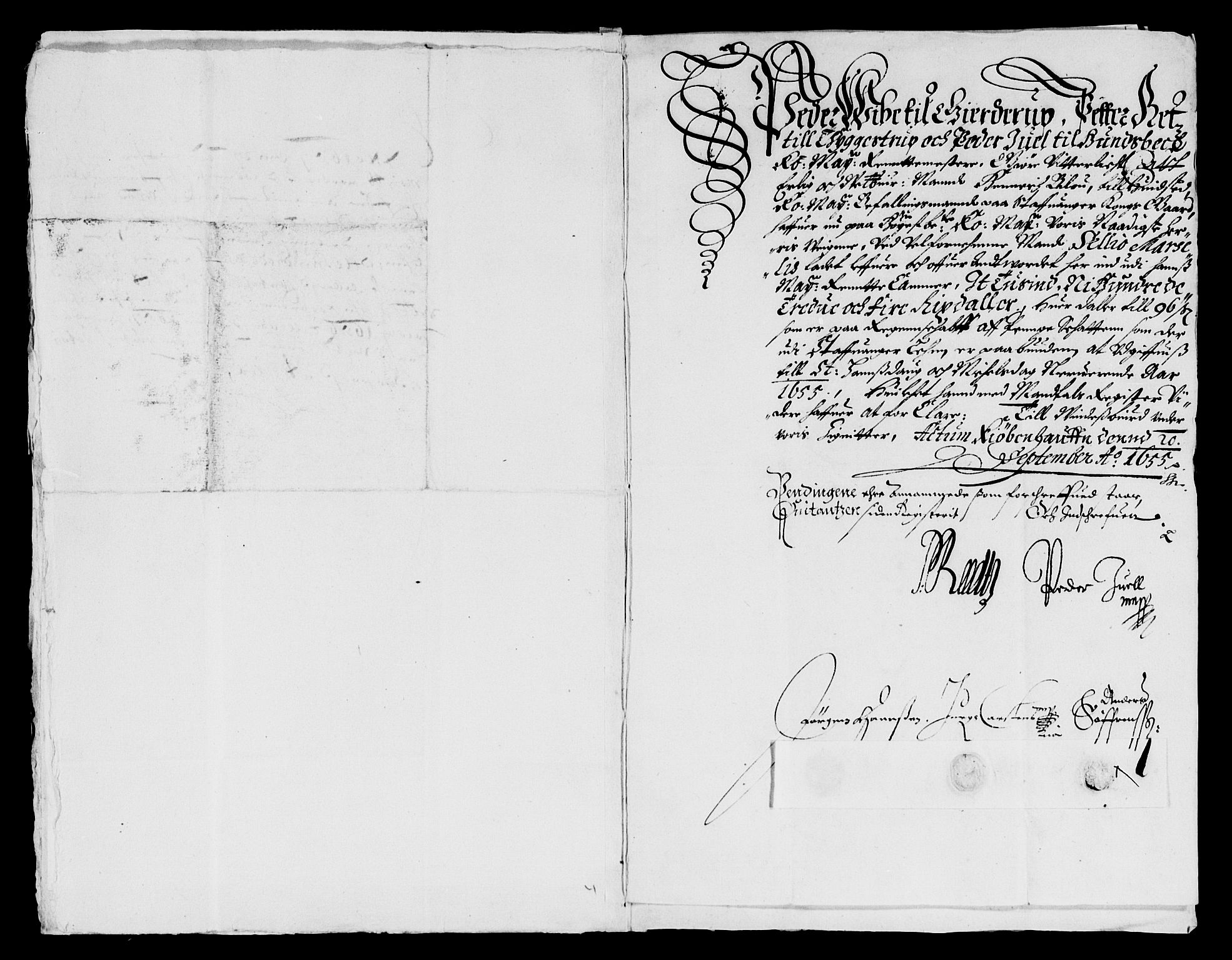 Rentekammeret inntil 1814, Reviderte regnskaper, Lensregnskaper, AV/RA-EA-5023/R/Rb/Rbs/L0036: Stavanger len, 1653-1658