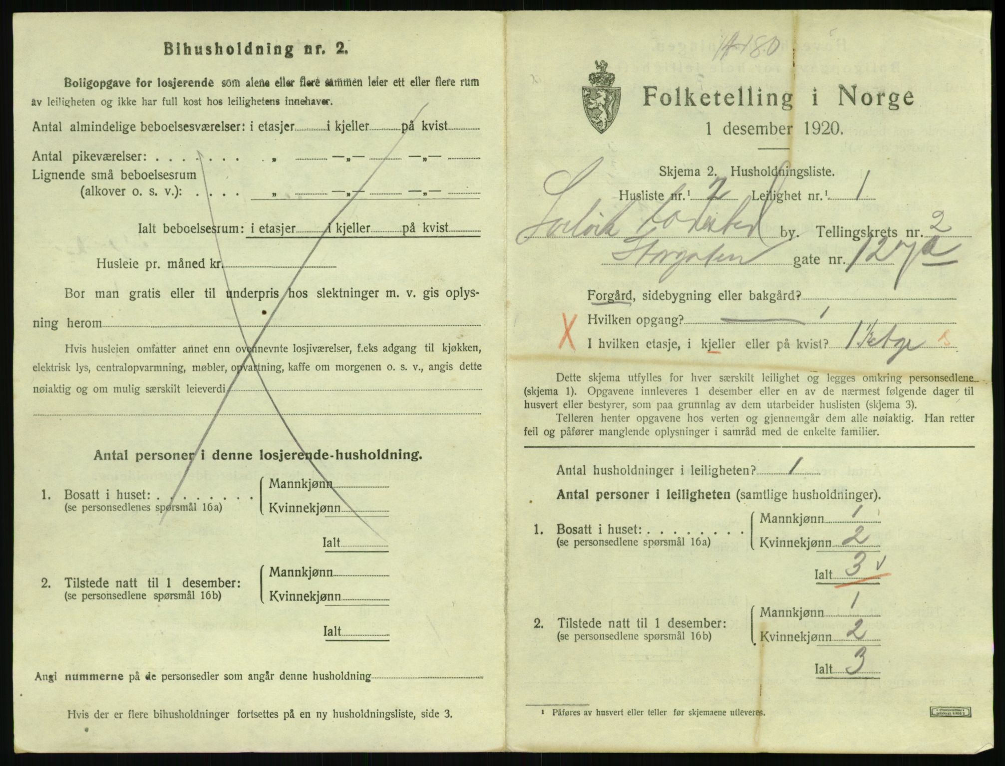 SAKO, 1920 census for Svelvik, 1920, p. 865