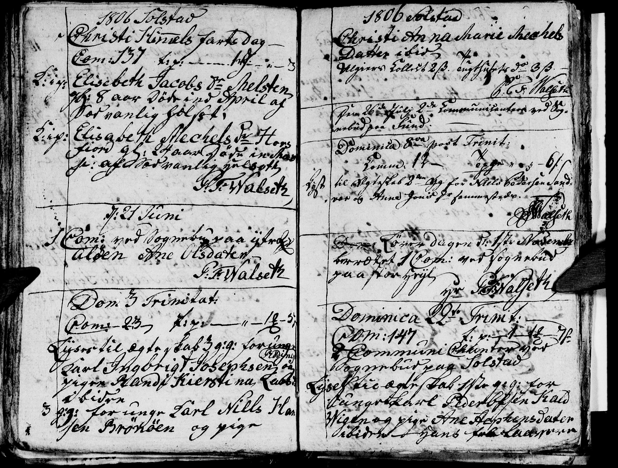 Ministerialprotokoller, klokkerbøker og fødselsregistre - Nordland, SAT/A-1459/811/L0166: Parish register (official) no. 811A03, 1770-1816