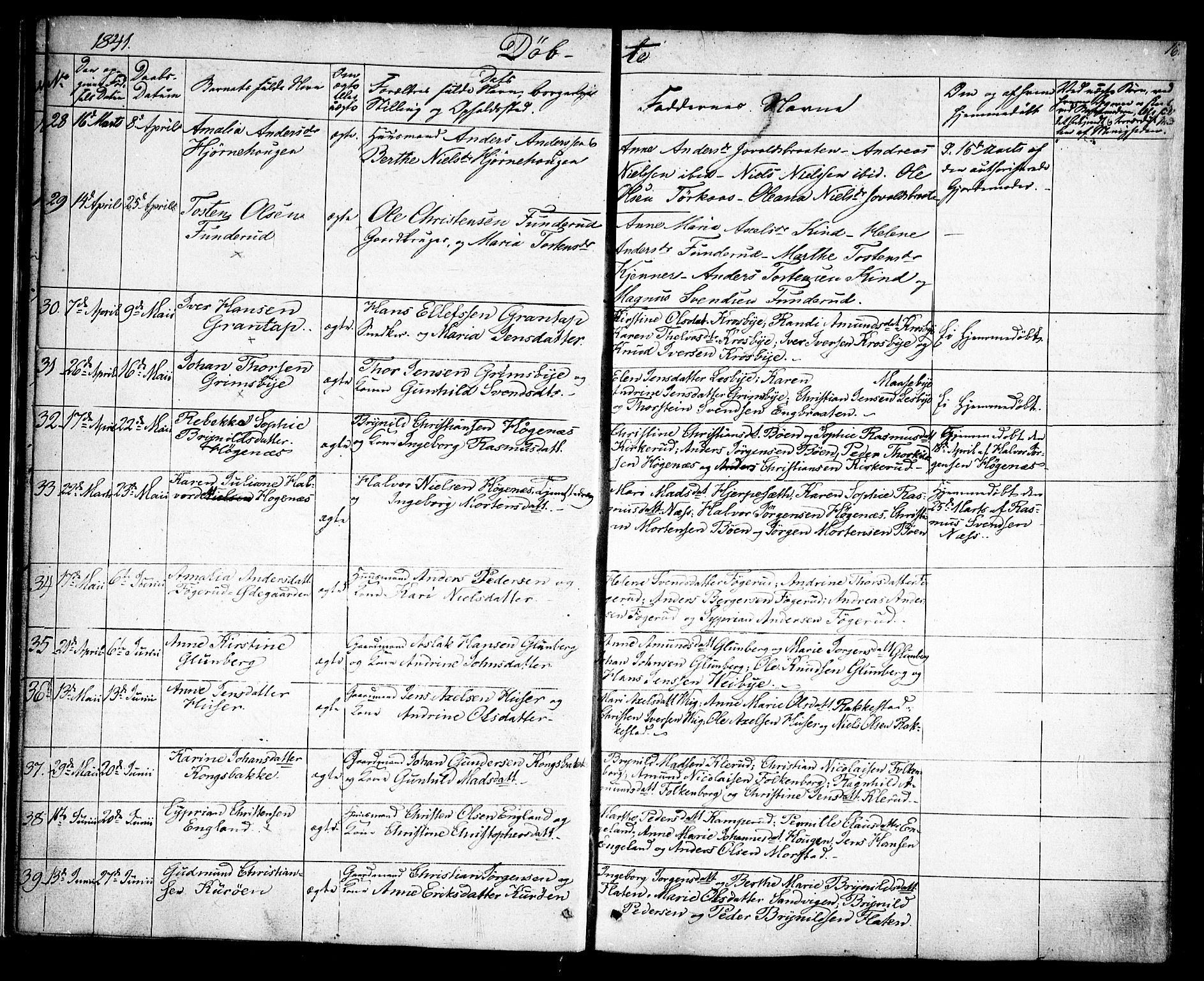 Rødenes prestekontor Kirkebøker, AV/SAO-A-2005/F/Fa/L0005: Parish register (official) no. I 5, 1838-1849, p. 16