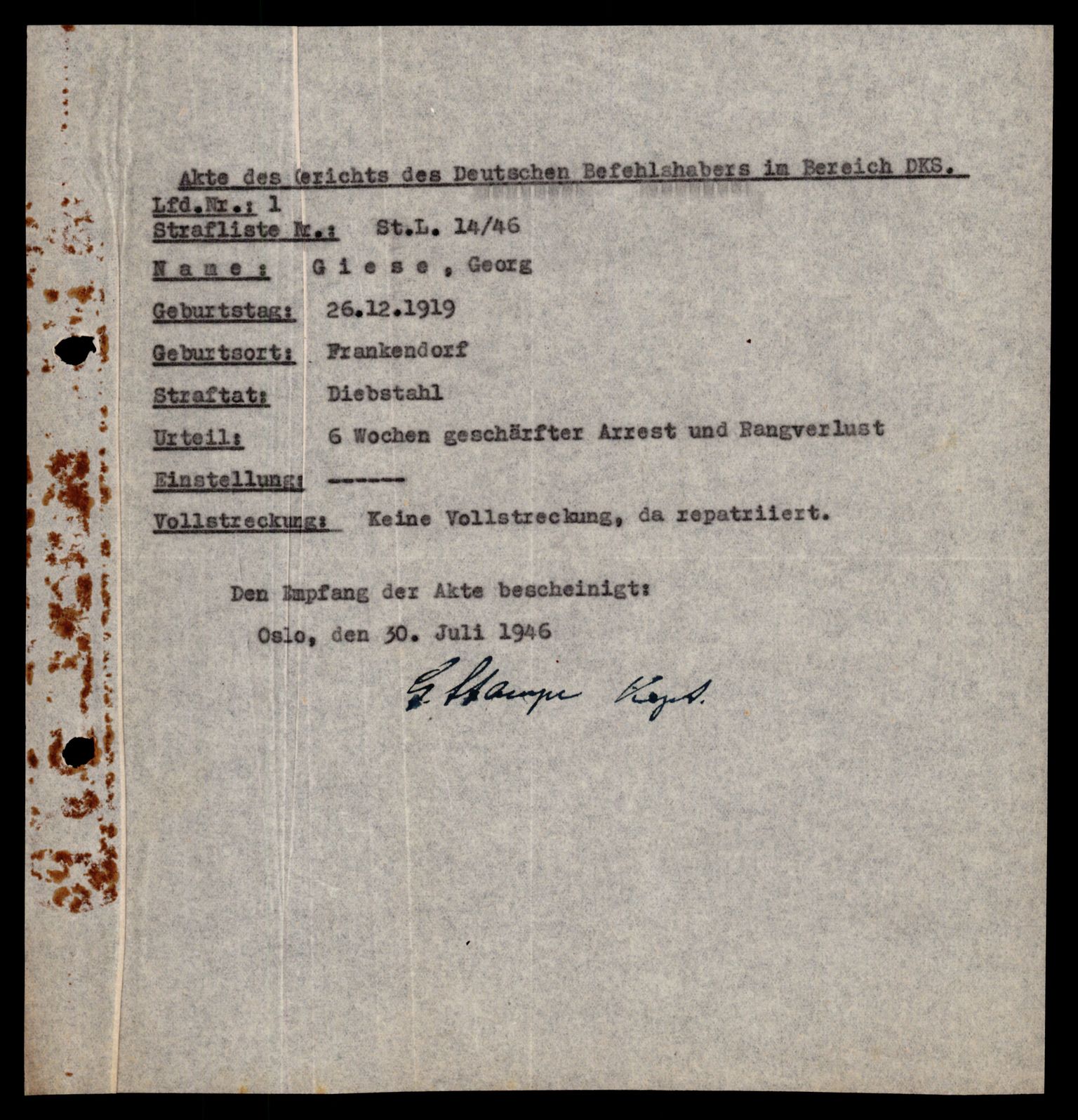 Forsvarets Overkommando. 2 kontor. Arkiv 11.4. Spredte tyske arkivsaker, AV/RA-RAFA-7031/D/Dar/Darc/L0009: FO.II, 1945-1948, p. 6