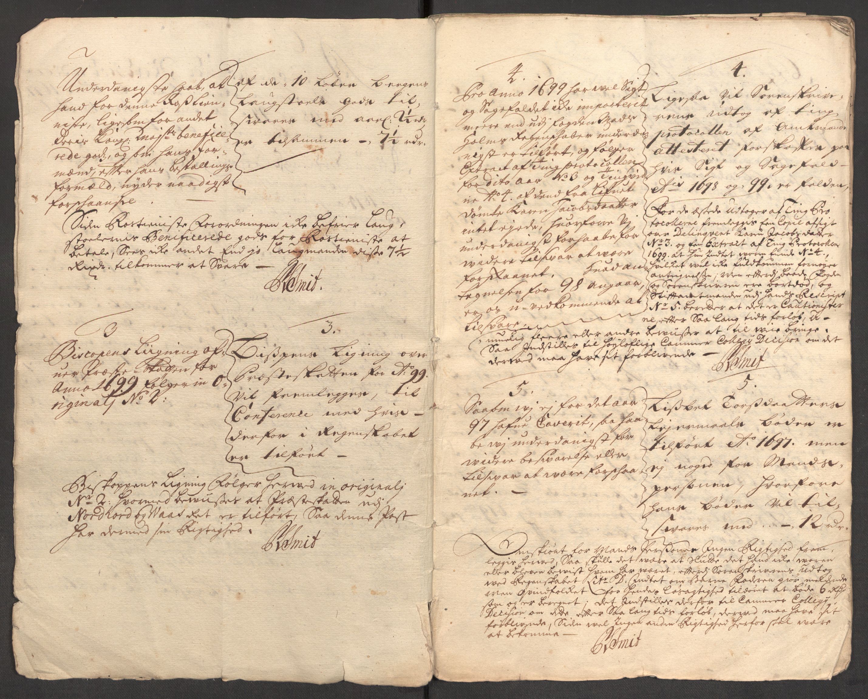 Rentekammeret inntil 1814, Reviderte regnskaper, Fogderegnskap, RA/EA-4092/R51/L3184: Fogderegnskap Nordhordland og Voss, 1698-1699, p. 450