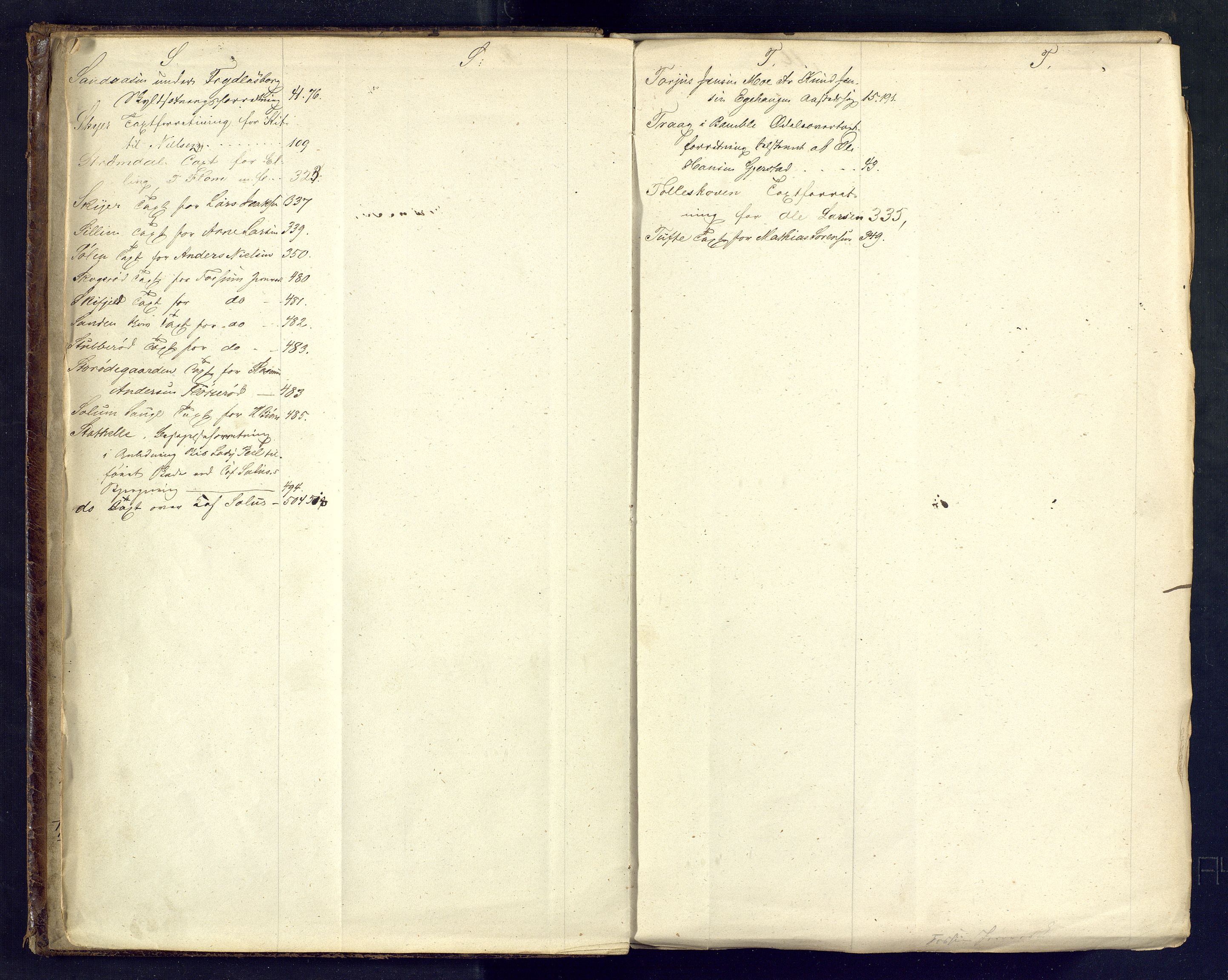 Bamble sorenskriveri, SAKO/A-214/F/Fc/Fca/L0009: Ekstrarettsprotokoll, 1859-1862