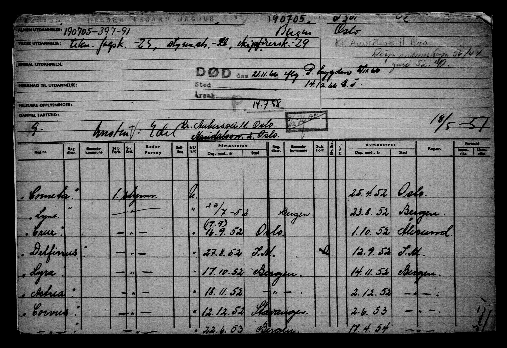 Direktoratet for sjømenn, AV/RA-S-3545/G/Gb/L0060: Hovedkort, 1905, p. 220