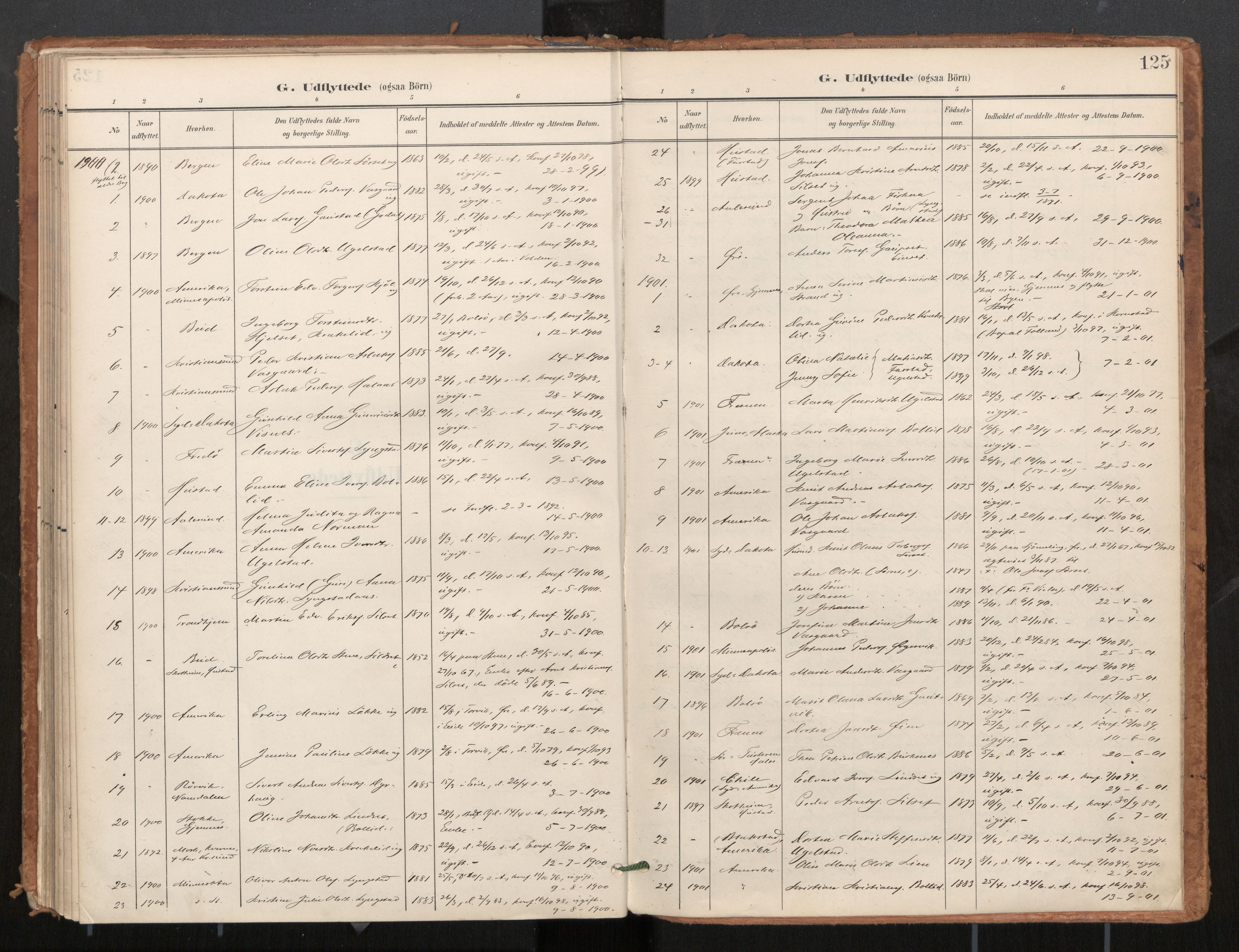 Ministerialprotokoller, klokkerbøker og fødselsregistre - Møre og Romsdal, SAT/A-1454/571/L0836a: Parish register (official) no. 571A02, 1898-1910, p. 125
