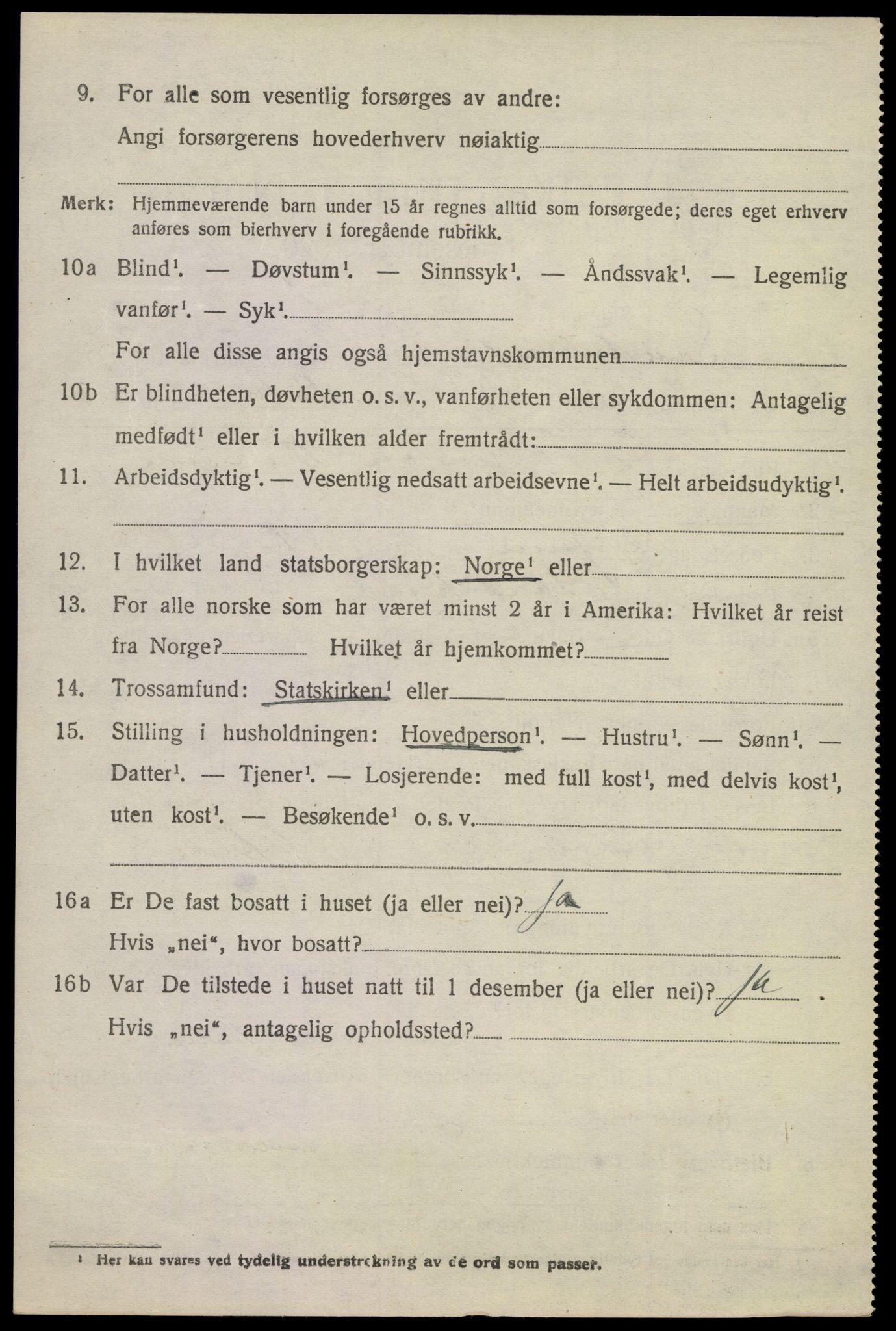 SAKO, 1920 census for Sandeherred, 1920, p. 4133