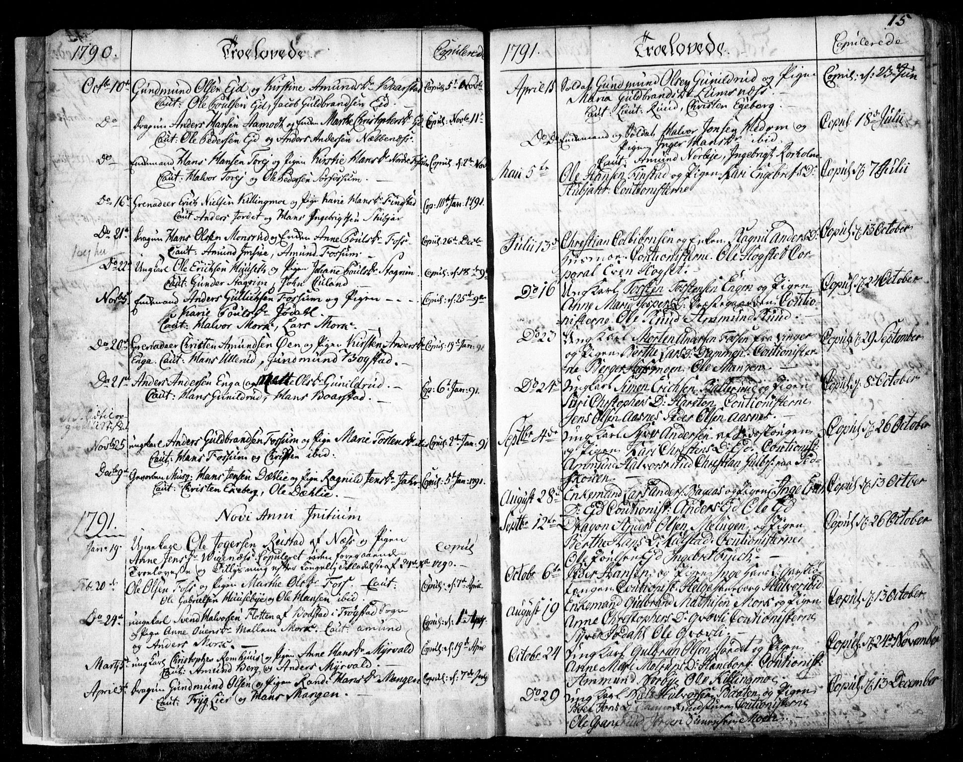 Aurskog prestekontor Kirkebøker, SAO/A-10304a/F/Fa/L0003: Parish register (official) no. I 3, 1767-1807, p. 15