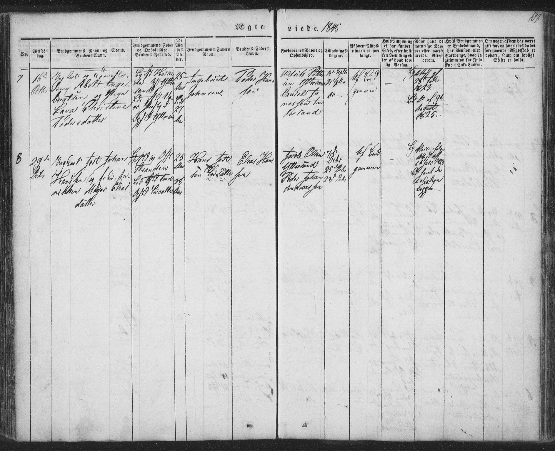 Ministerialprotokoller, klokkerbøker og fødselsregistre - Nordland, AV/SAT-A-1459/885/L1202: Parish register (official) no. 885A03, 1838-1859, p. 187