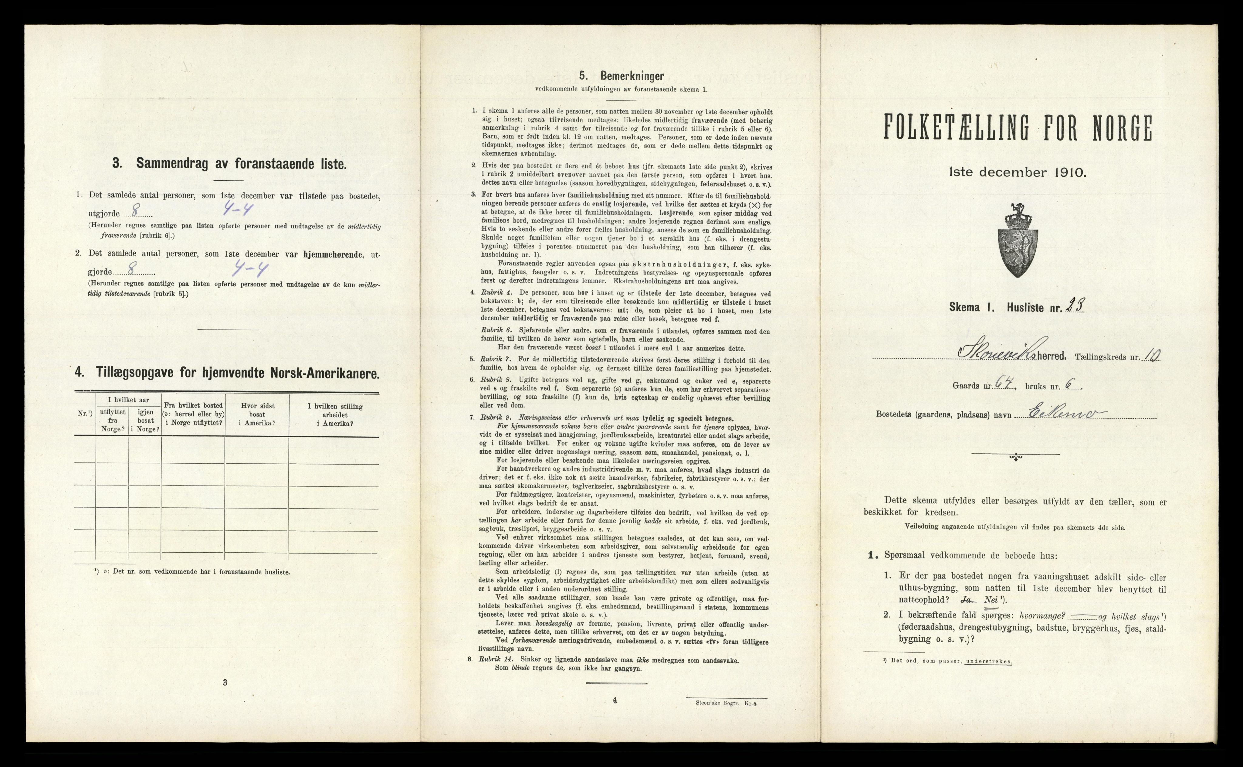 RA, 1910 census for Skånevik, 1910, p. 573