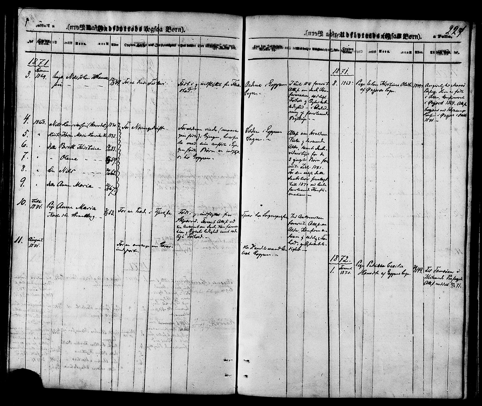 Loppa sokneprestkontor, AV/SATØ-S-1339/H/Ha/L0005kirke: Parish register (official) no. 5, 1869-1878, p. 227