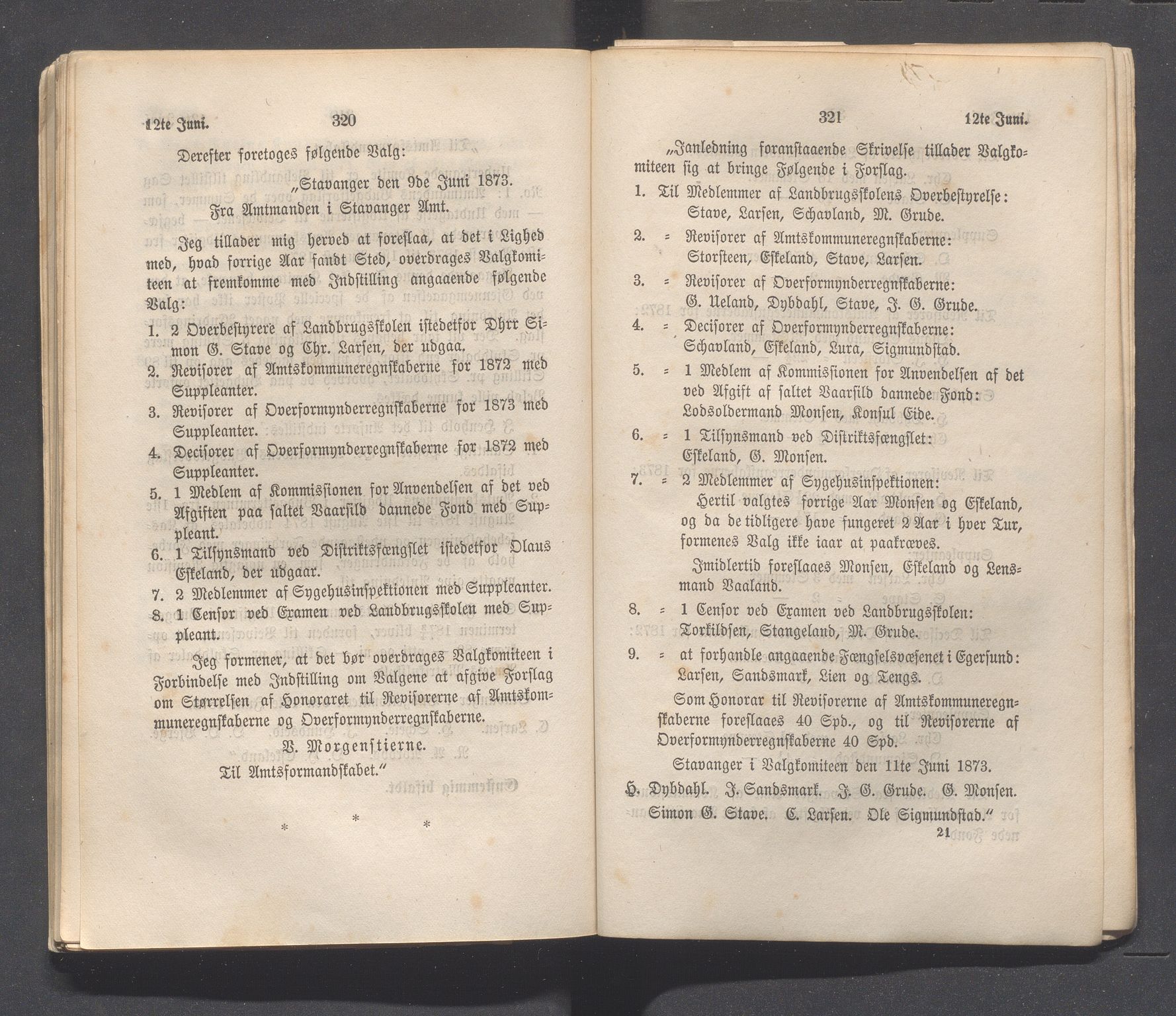 Rogaland fylkeskommune - Fylkesrådmannen , IKAR/A-900/A, 1872-1873, p. 376