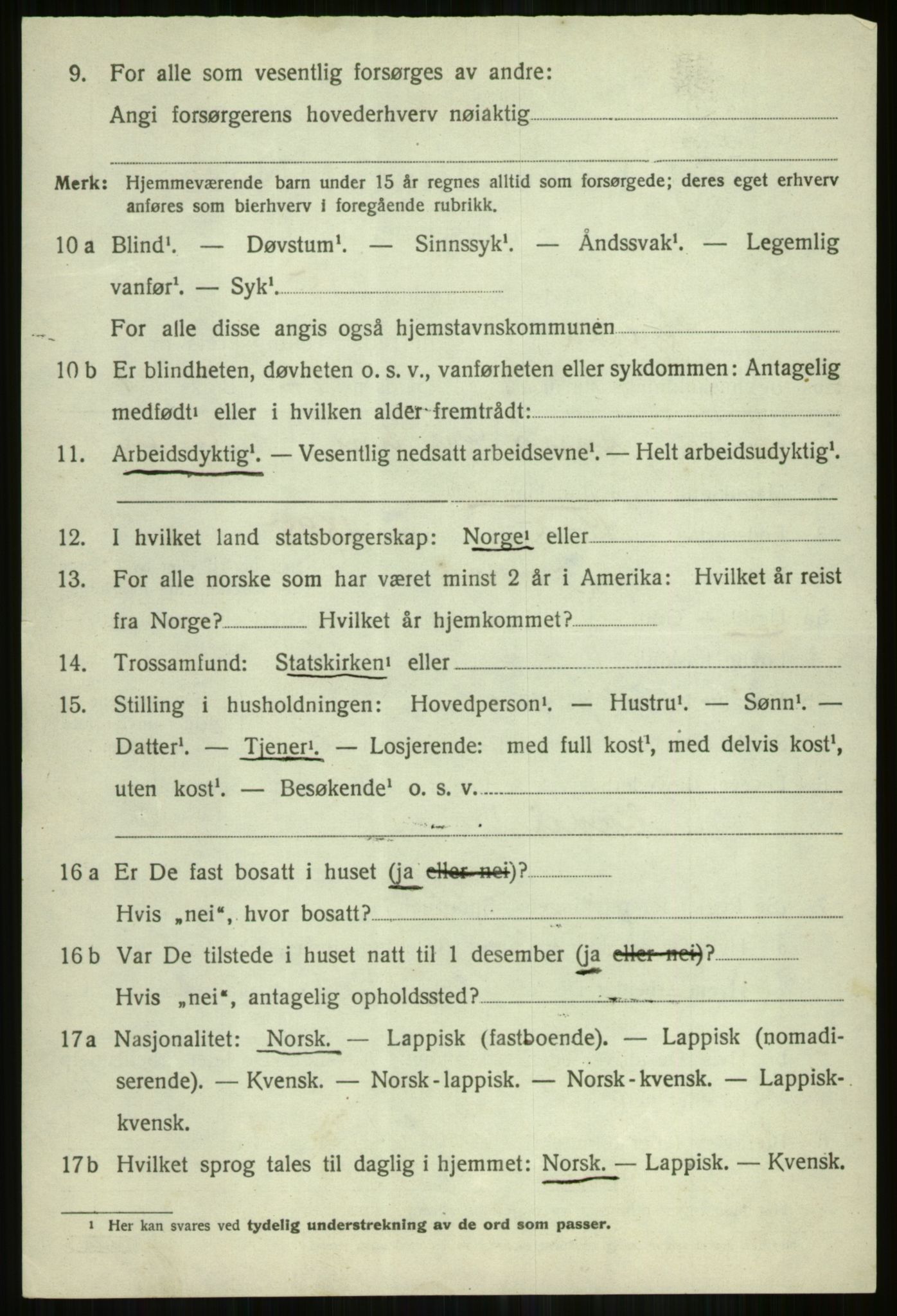 SATØ, 1920 census for Skjervøy, 1920, p. 2438