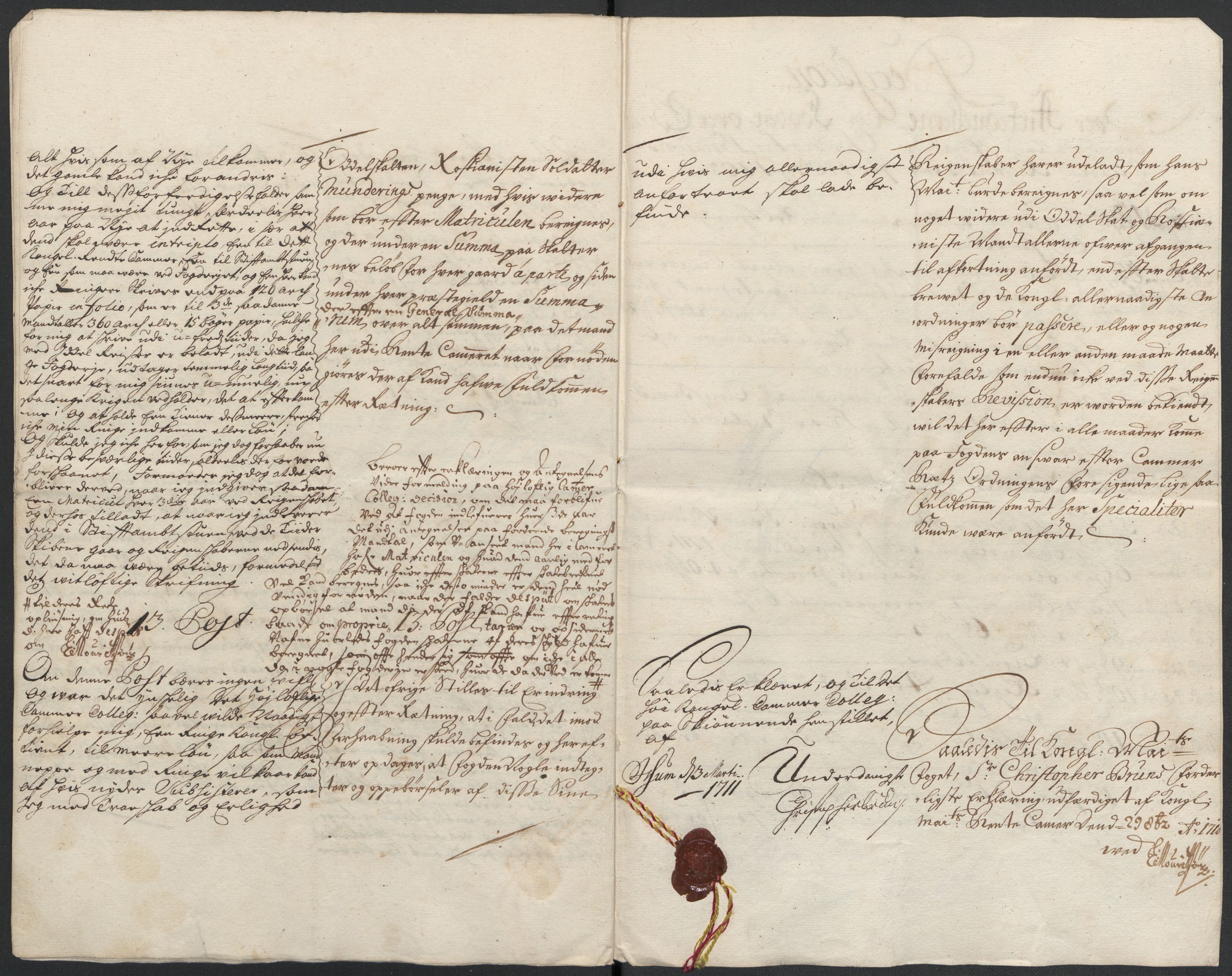 Rentekammeret inntil 1814, Reviderte regnskaper, Fogderegnskap, AV/RA-EA-4092/R17/L1179: Fogderegnskap Gudbrandsdal, 1708-1710, p. 133