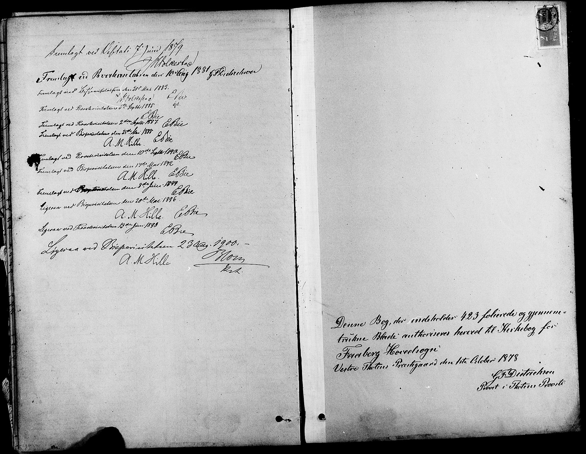Fåberg prestekontor, SAH/PREST-086/H/Ha/Haa/L0008: Parish register (official) no. 8, 1879-1898