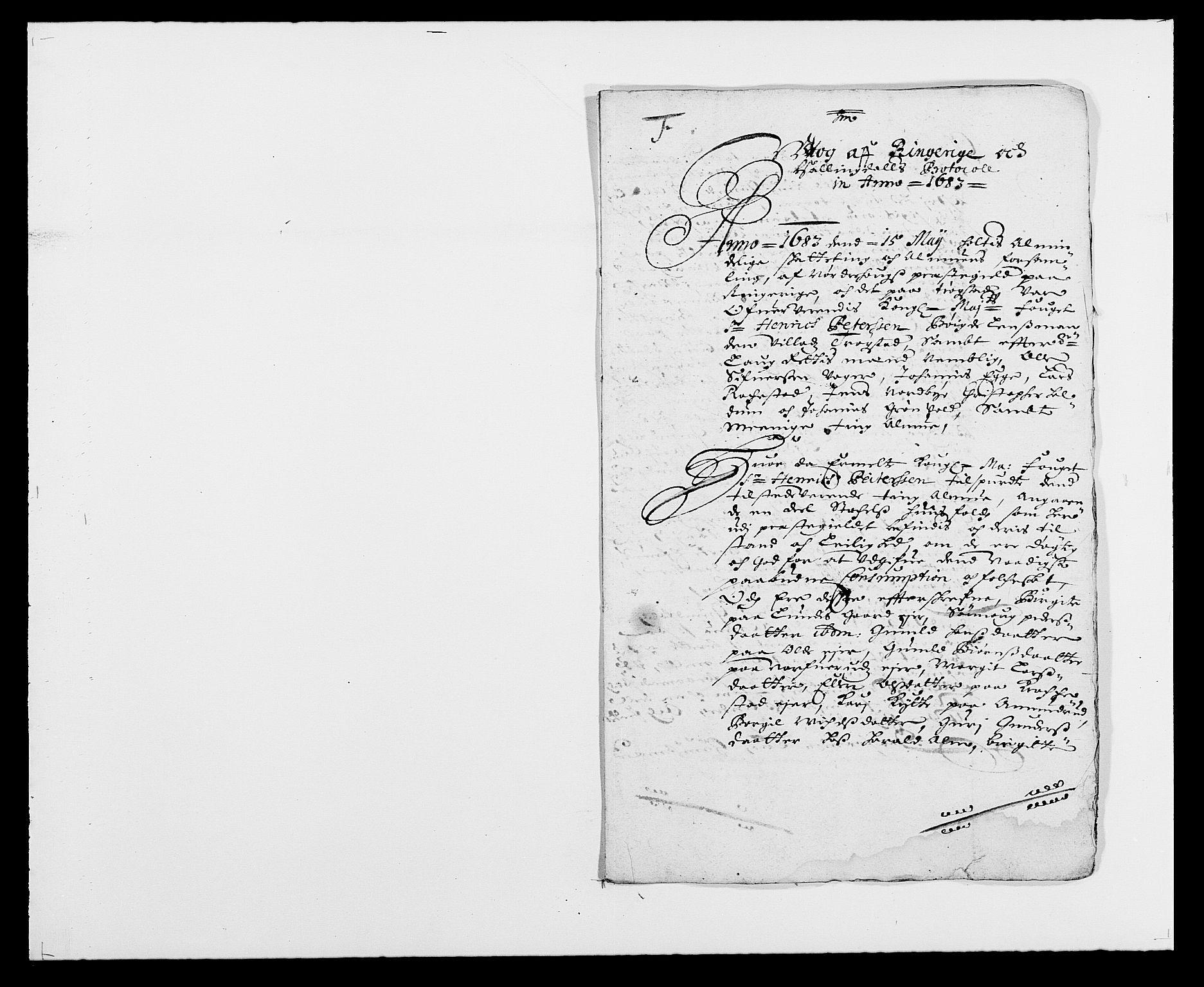Rentekammeret inntil 1814, Reviderte regnskaper, Fogderegnskap, RA/EA-4092/R21/L1446: Fogderegnskap Ringerike og Hallingdal, 1683-1686, p. 89