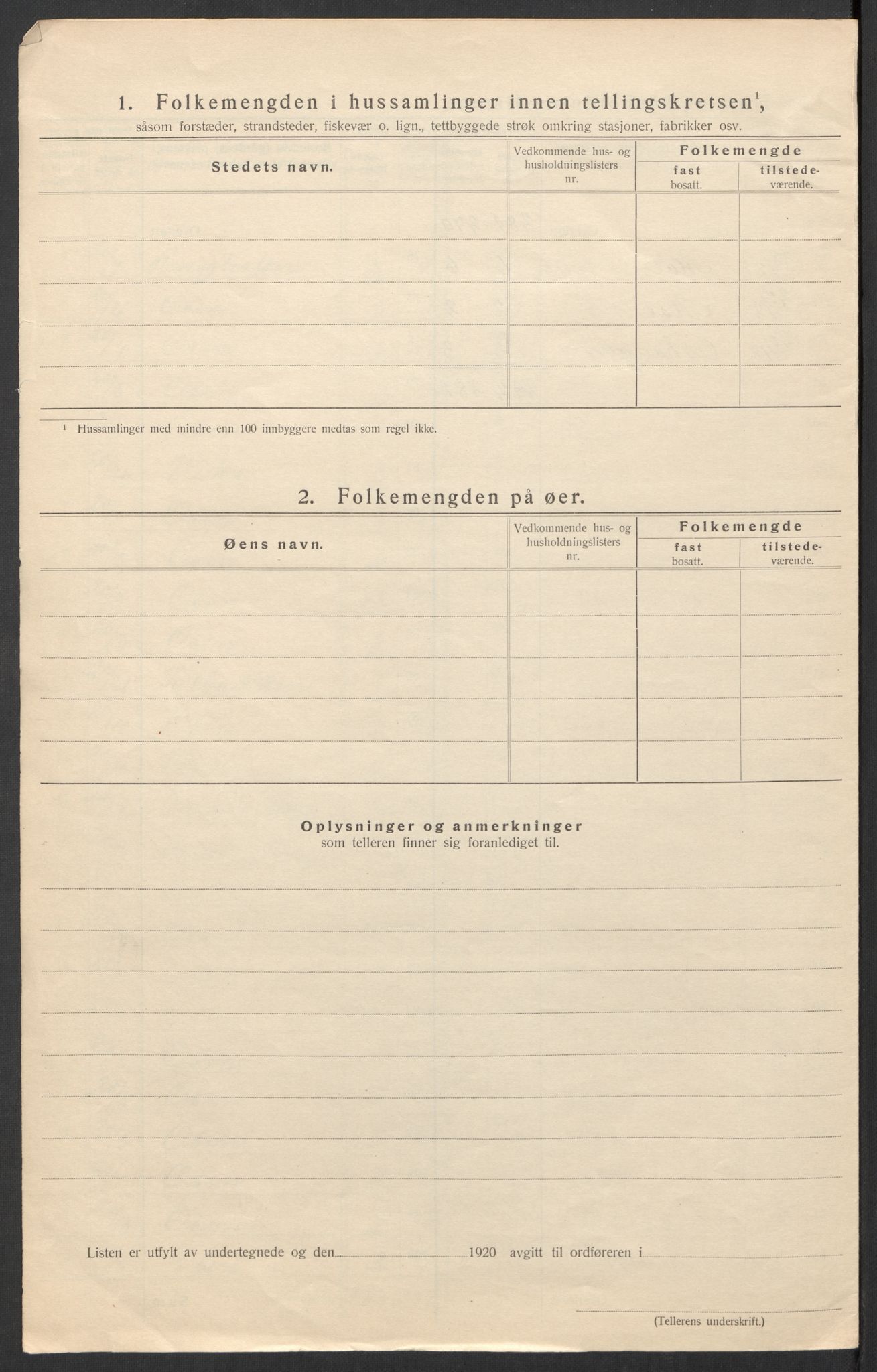 SAT, 1920 census for Osen, 1920, p. 24