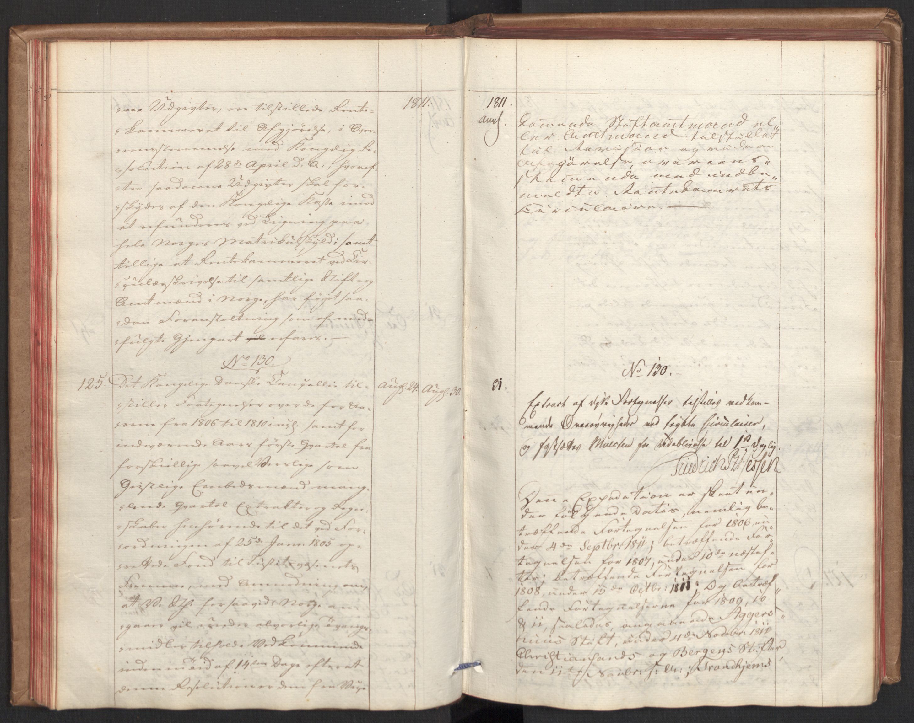 Stattholderembetet 1810-1814, 2. kontor (Kontor B), AV/RA-EA-5432/Aa/L0001: Kollegial referatprotokoll,  j.nr. 1-283,  l.nr. 1-327, 1810-1812, p. 68