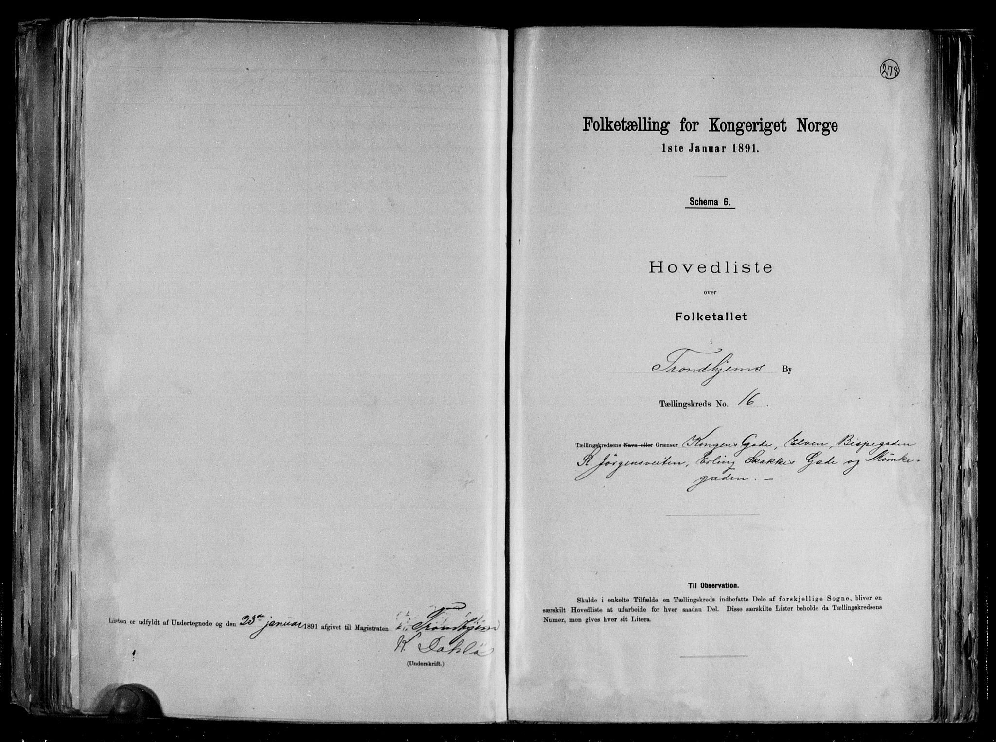 RA, 1891 census for 1601 Trondheim, 1891, p. 39