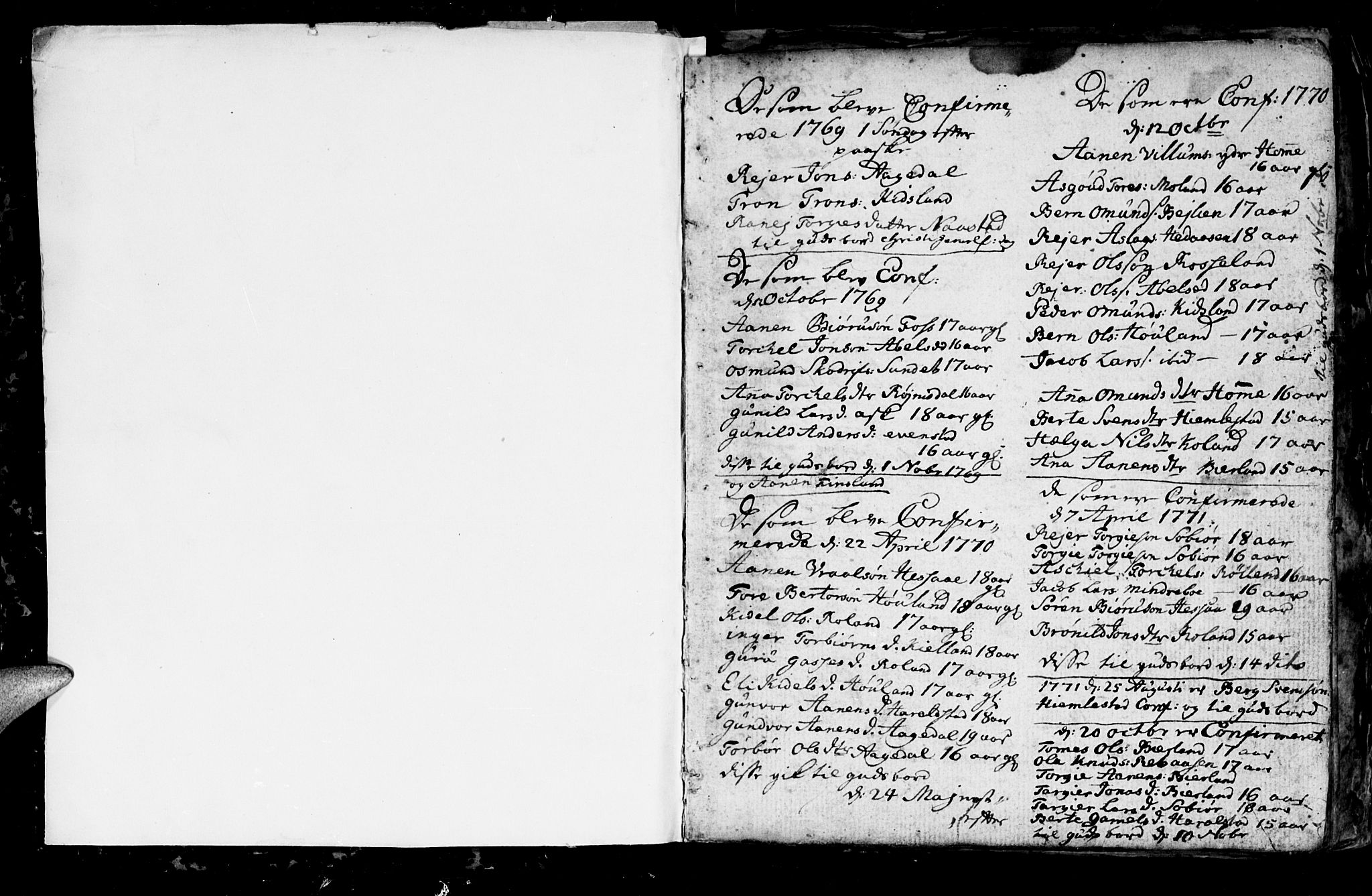 Bjelland sokneprestkontor, AV/SAK-1111-0005/F/Fb/Fba/L0002: Parish register (copy) no. B 2, 1753-1792, p. 153