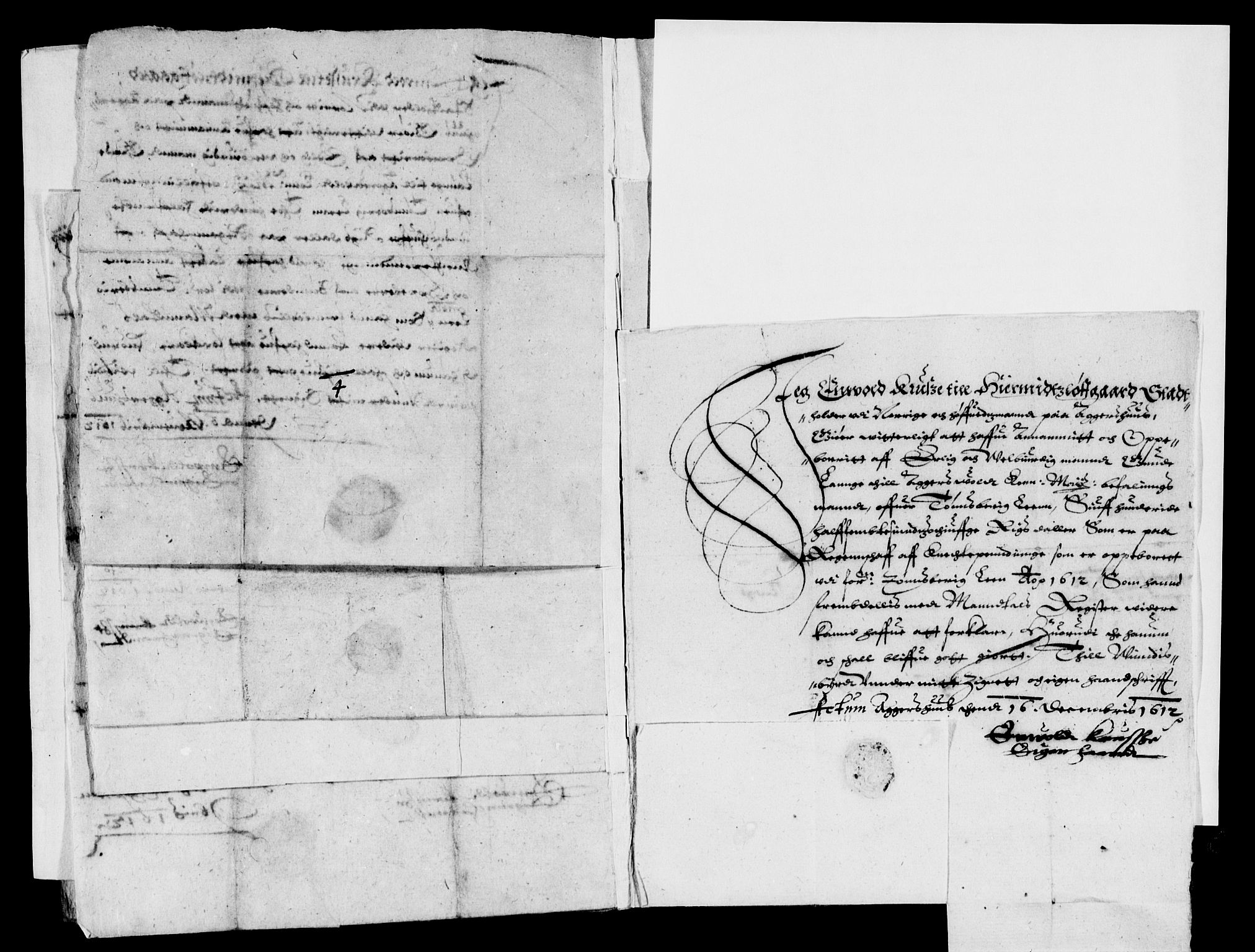 Rentekammeret inntil 1814, Reviderte regnskaper, Lensregnskaper, AV/RA-EA-5023/R/Rb/Rbo/L0002: Tønsberg len, 1612-1614