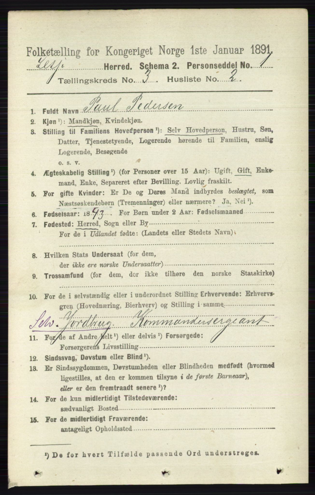 RA, 1891 census for 0512 Lesja, 1891, p. 635