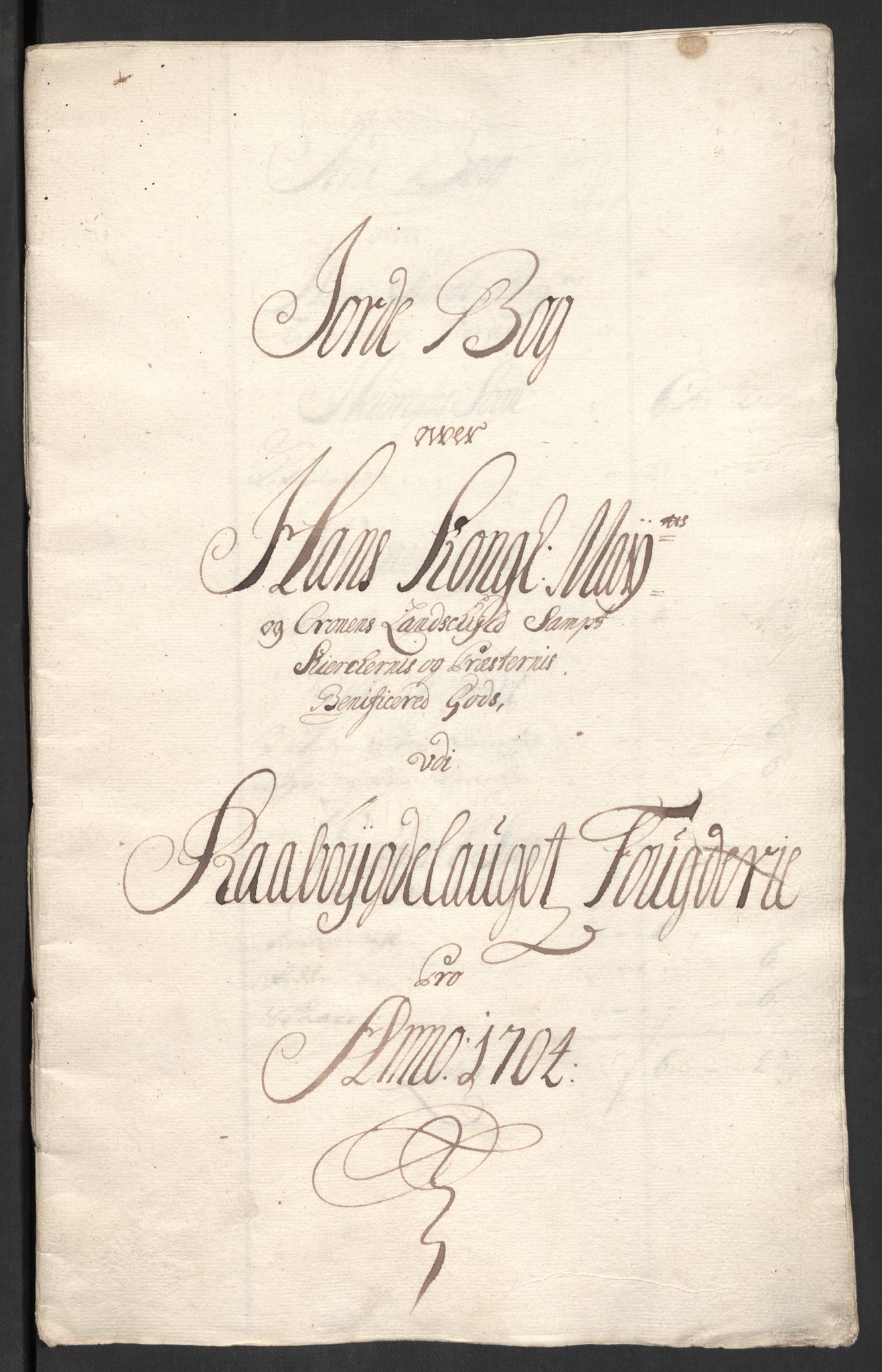 Rentekammeret inntil 1814, Reviderte regnskaper, Fogderegnskap, RA/EA-4092/R40/L2447: Fogderegnskap Råbyggelag, 1703-1705, p. 234