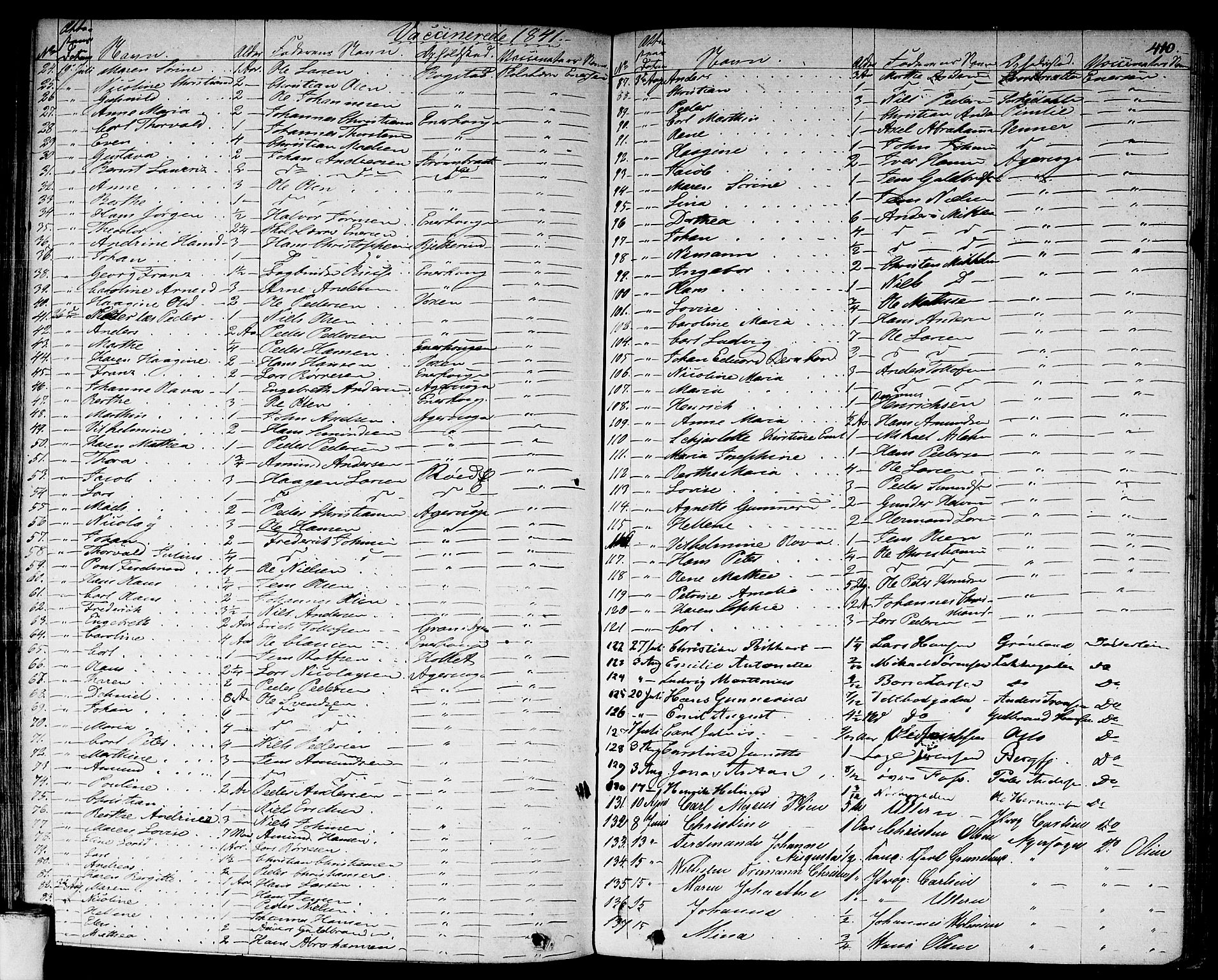 Aker prestekontor kirkebøker, SAO/A-10861/F/L0018: Parish register (official) no. 17, 1829-1852, p. 410