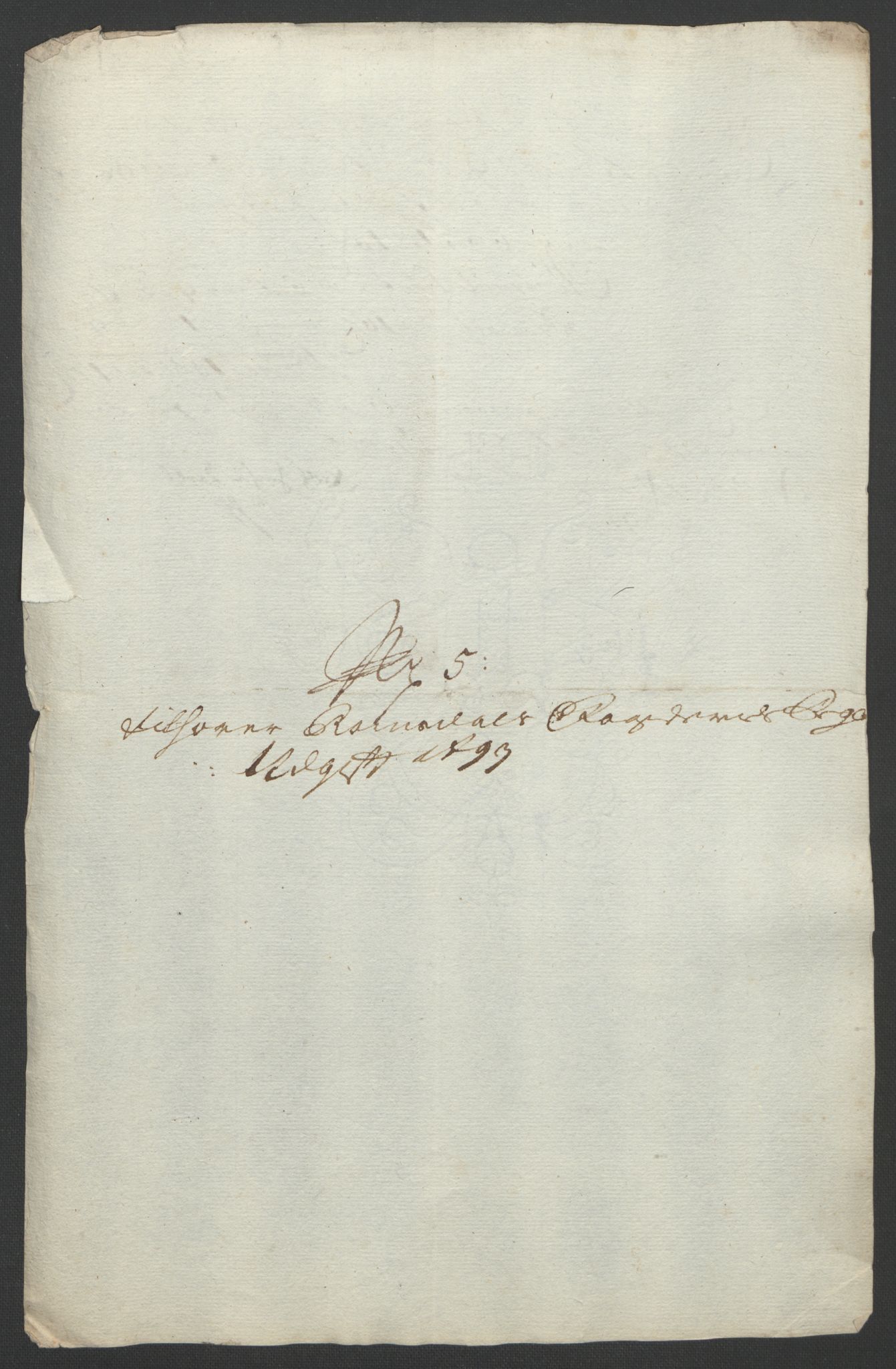 Rentekammeret inntil 1814, Reviderte regnskaper, Fogderegnskap, AV/RA-EA-4092/R55/L3651: Fogderegnskap Romsdal, 1693-1694, p. 140