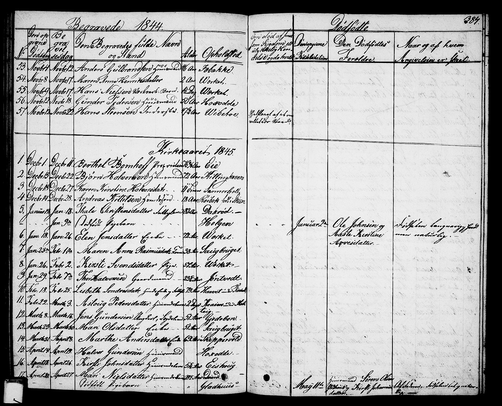 Holla kirkebøker, SAKO/A-272/G/Ga/L0002: Parish register (copy) no. I 2, 1830-1848, p. 387