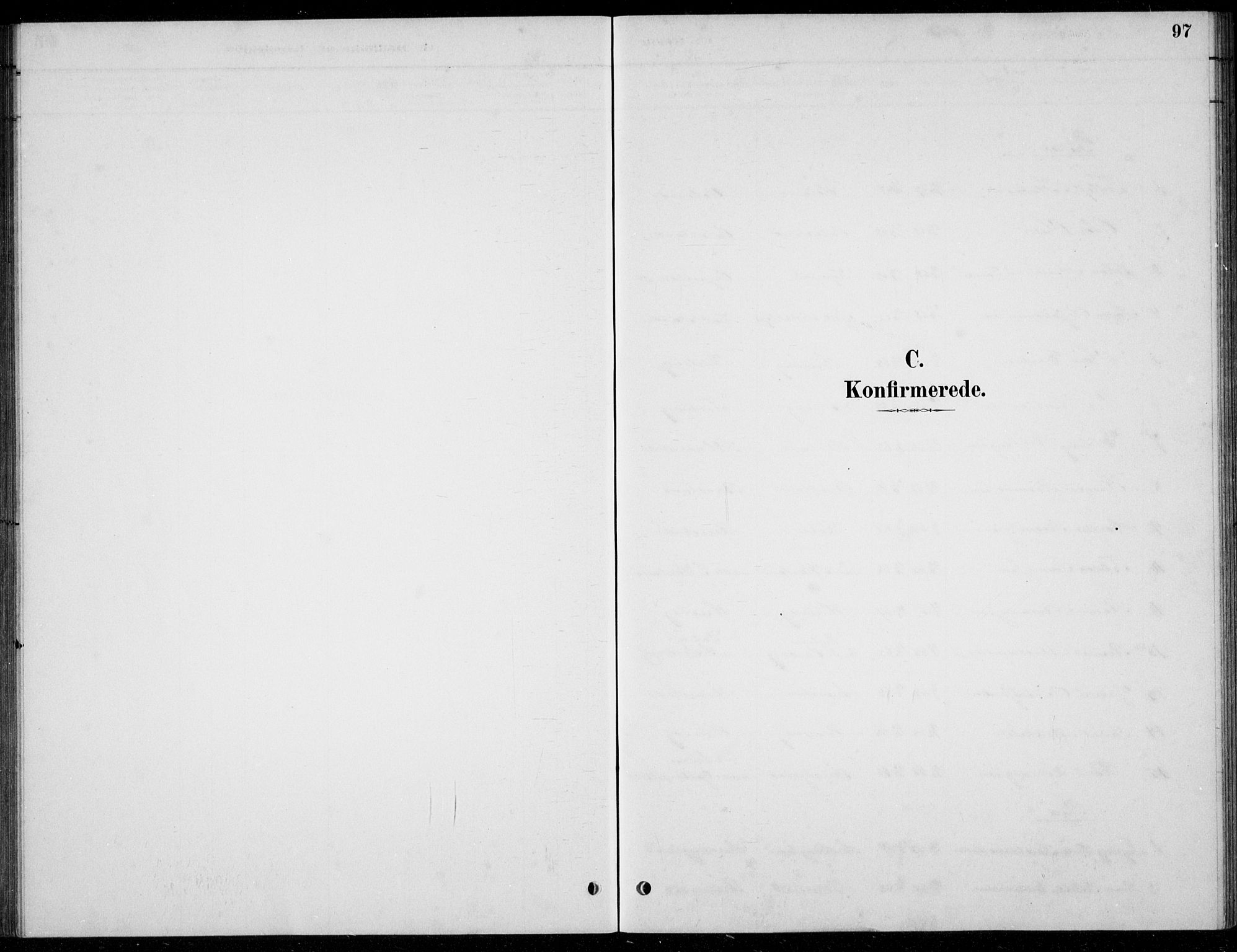 Hå sokneprestkontor, SAST/A-101801/001/30BB/L0004: Parish register (copy) no. B 4, 1883-1899, p. 97
