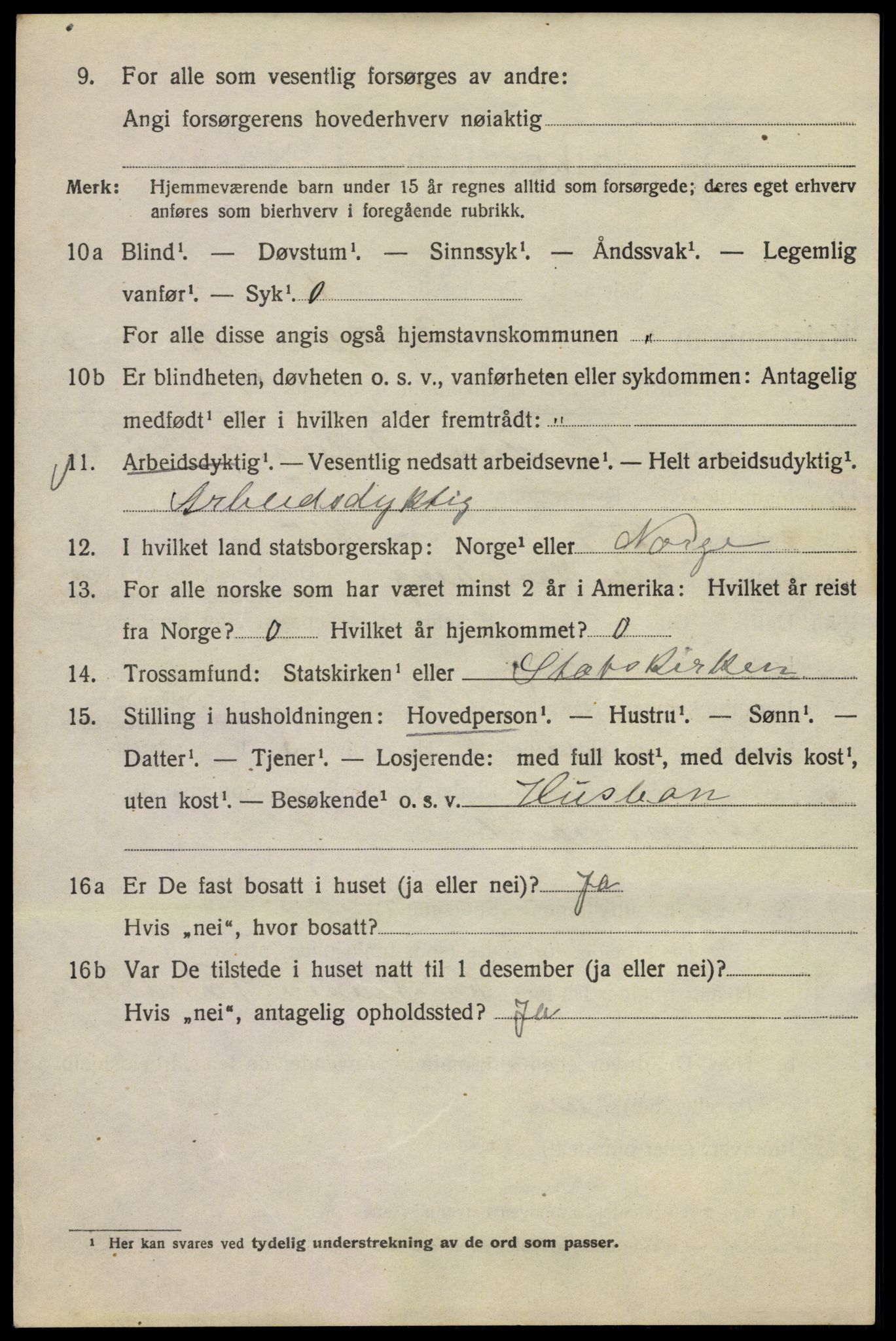 SAO, 1920 census for Kristiania, 1920, p. 462990