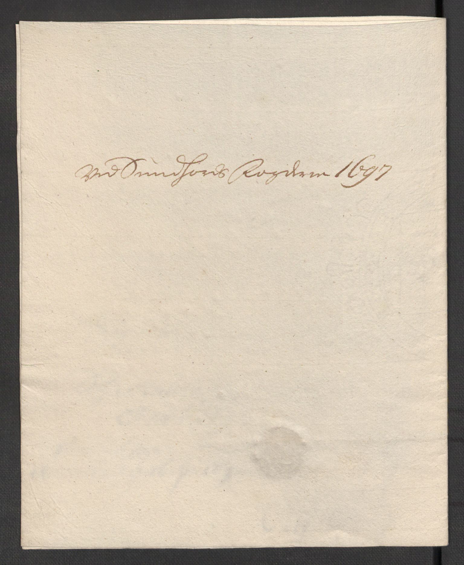 Rentekammeret inntil 1814, Reviderte regnskaper, Fogderegnskap, AV/RA-EA-4092/R48/L2977: Fogderegnskap Sunnhordland og Hardanger, 1697-1698, p. 102