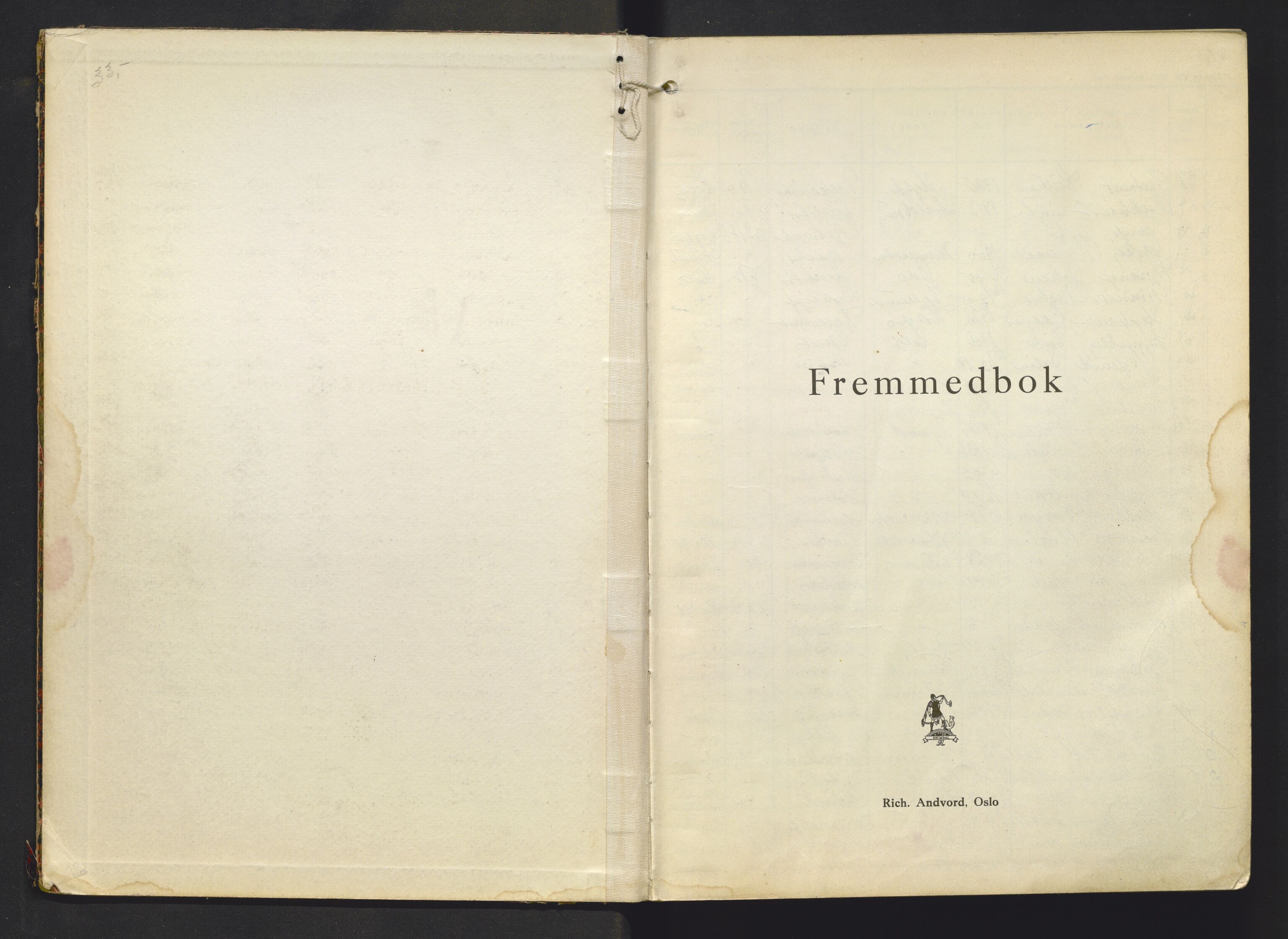 Bergen politikammer / politidistrikt, AV/SAB-A-60401/J.f/L0002: Fremmedbok for Hotell Norge, 1953-1954