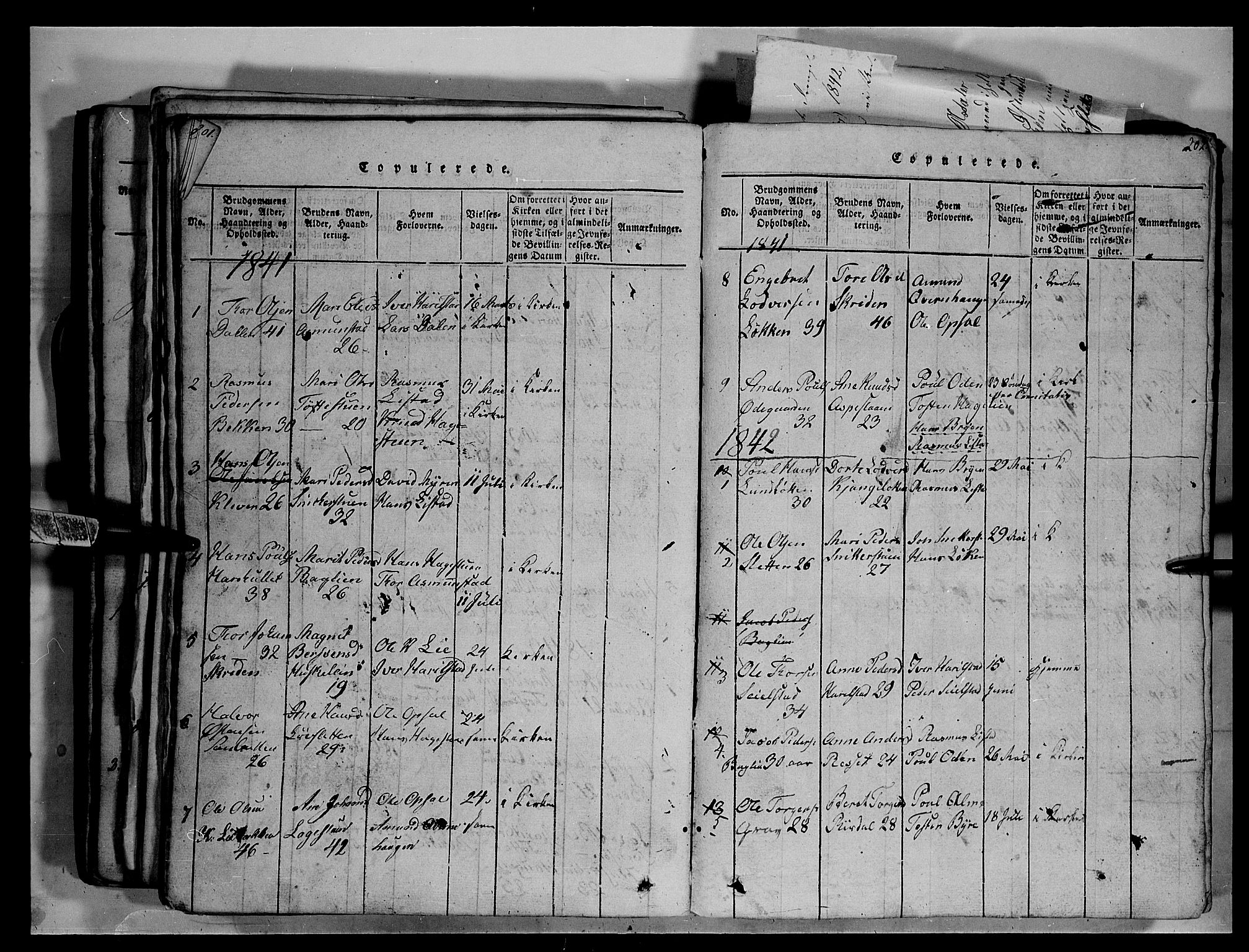 Fron prestekontor, SAH/PREST-078/H/Ha/Hab/L0003: Parish register (copy) no. 3, 1816-1850, p. 202
