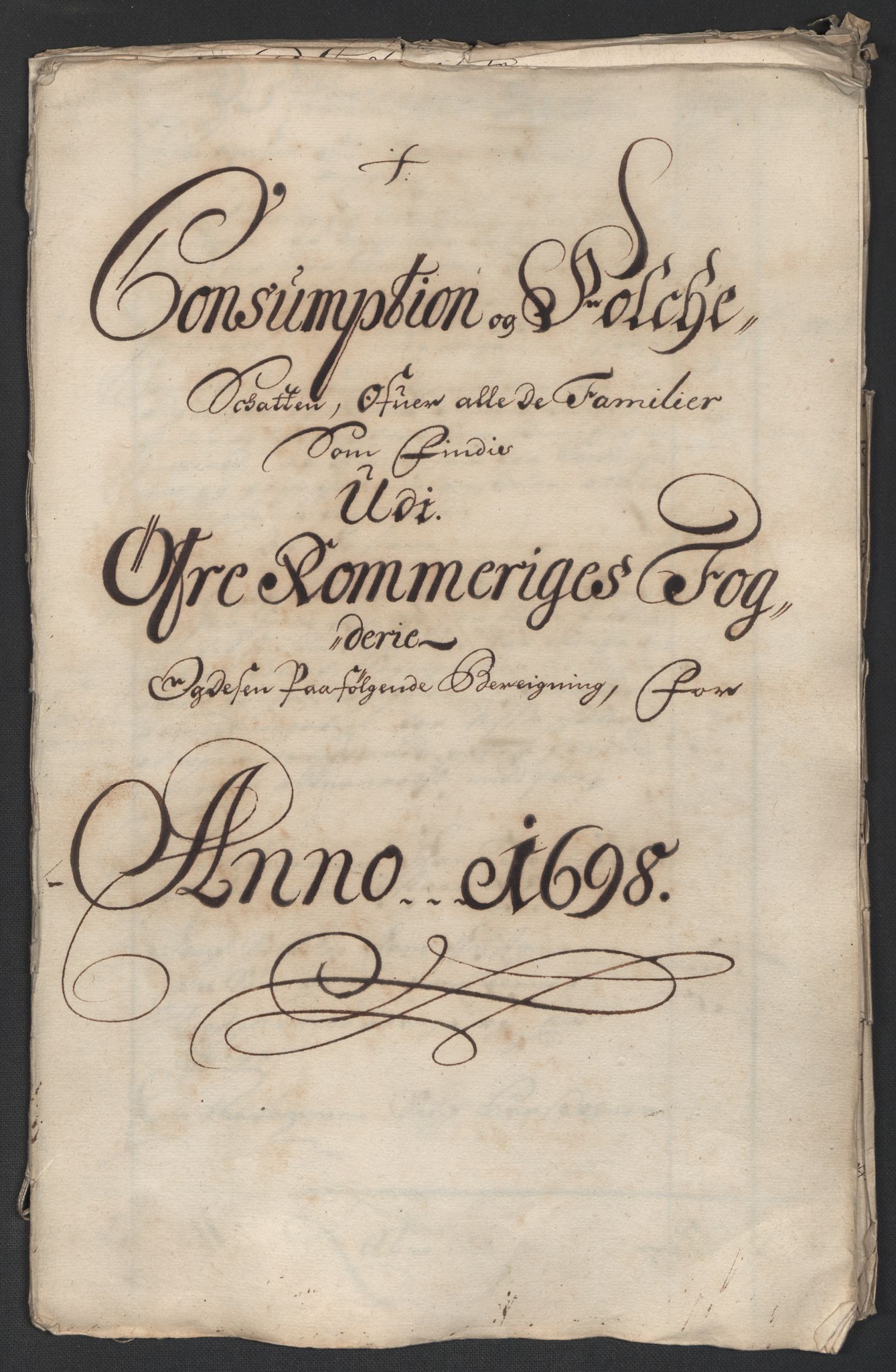 Rentekammeret inntil 1814, Reviderte regnskaper, Fogderegnskap, AV/RA-EA-4092/R12/L0710: Fogderegnskap Øvre Romerike, 1698, p. 267