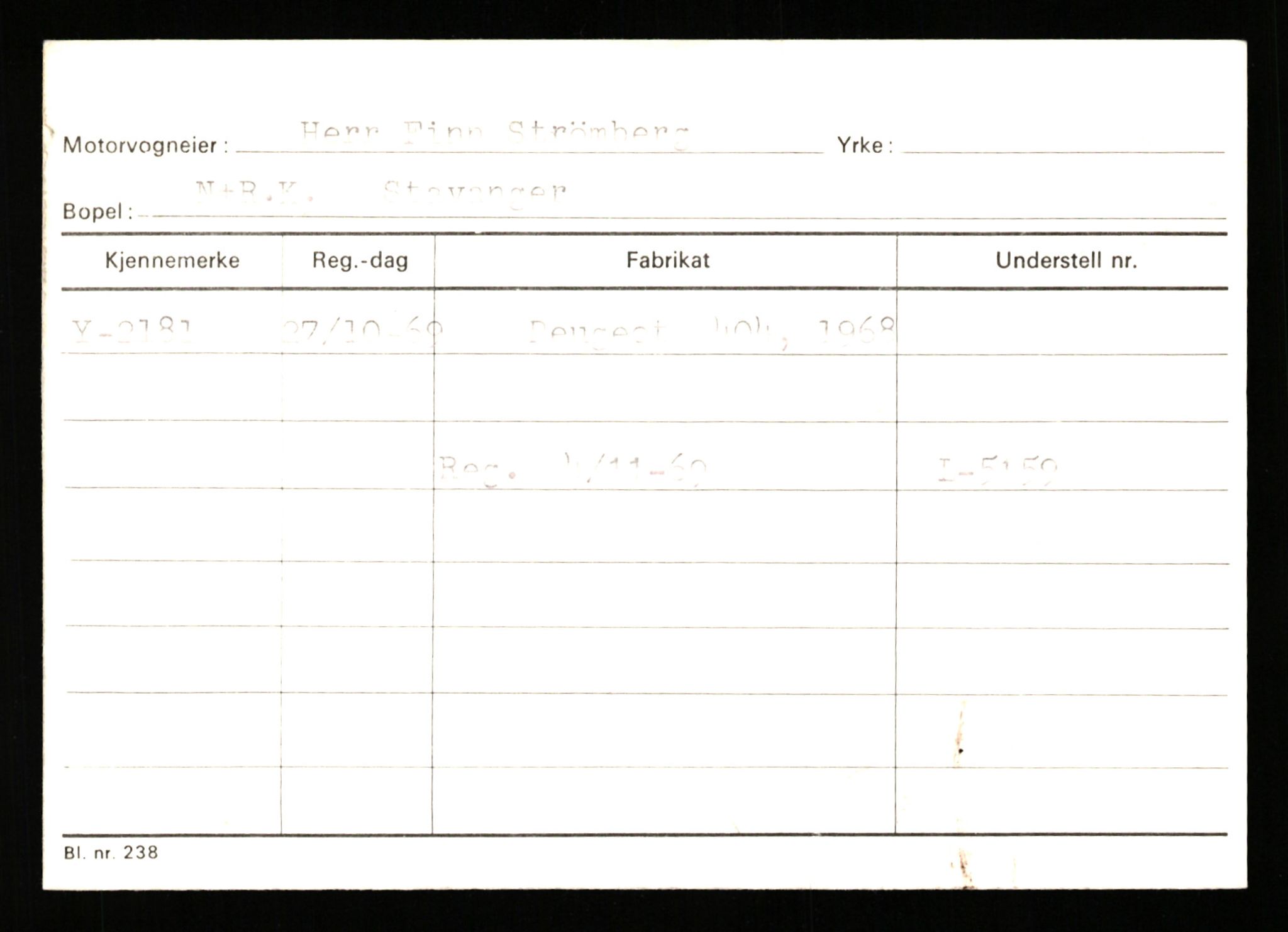 Stavanger trafikkstasjon, AV/SAST-A-101942/0/G/L0001: Registreringsnummer: 0 - 5782, 1930-1971, p. 1499