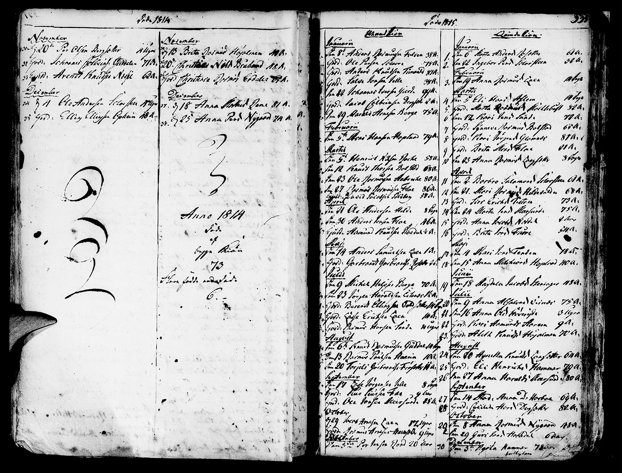 Innvik sokneprestembete, SAB/A-80501: Parish register (official) no. A 1, 1750-1816, p. 335