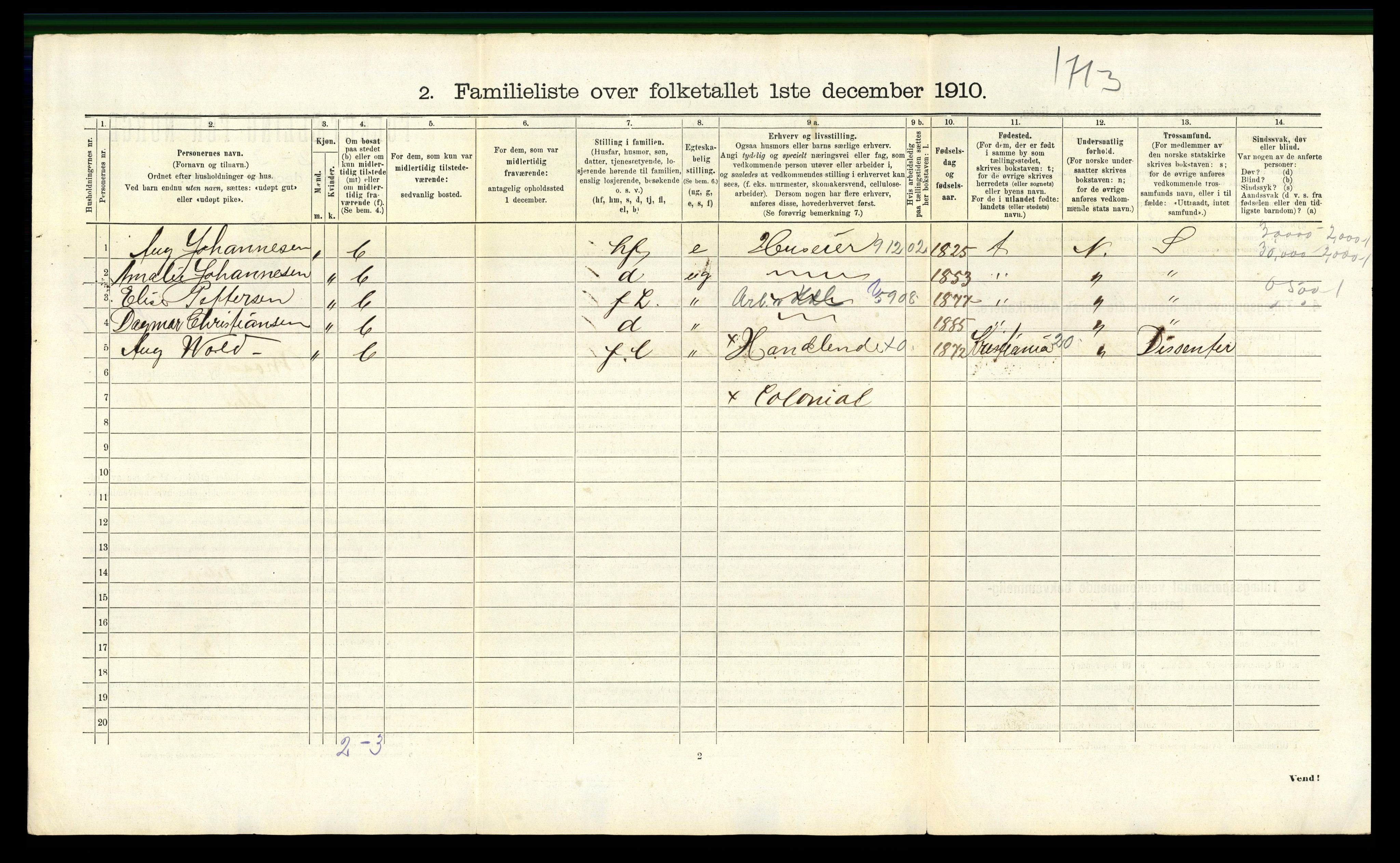 RA, 1910 census for Moss, 1910, p. 4784