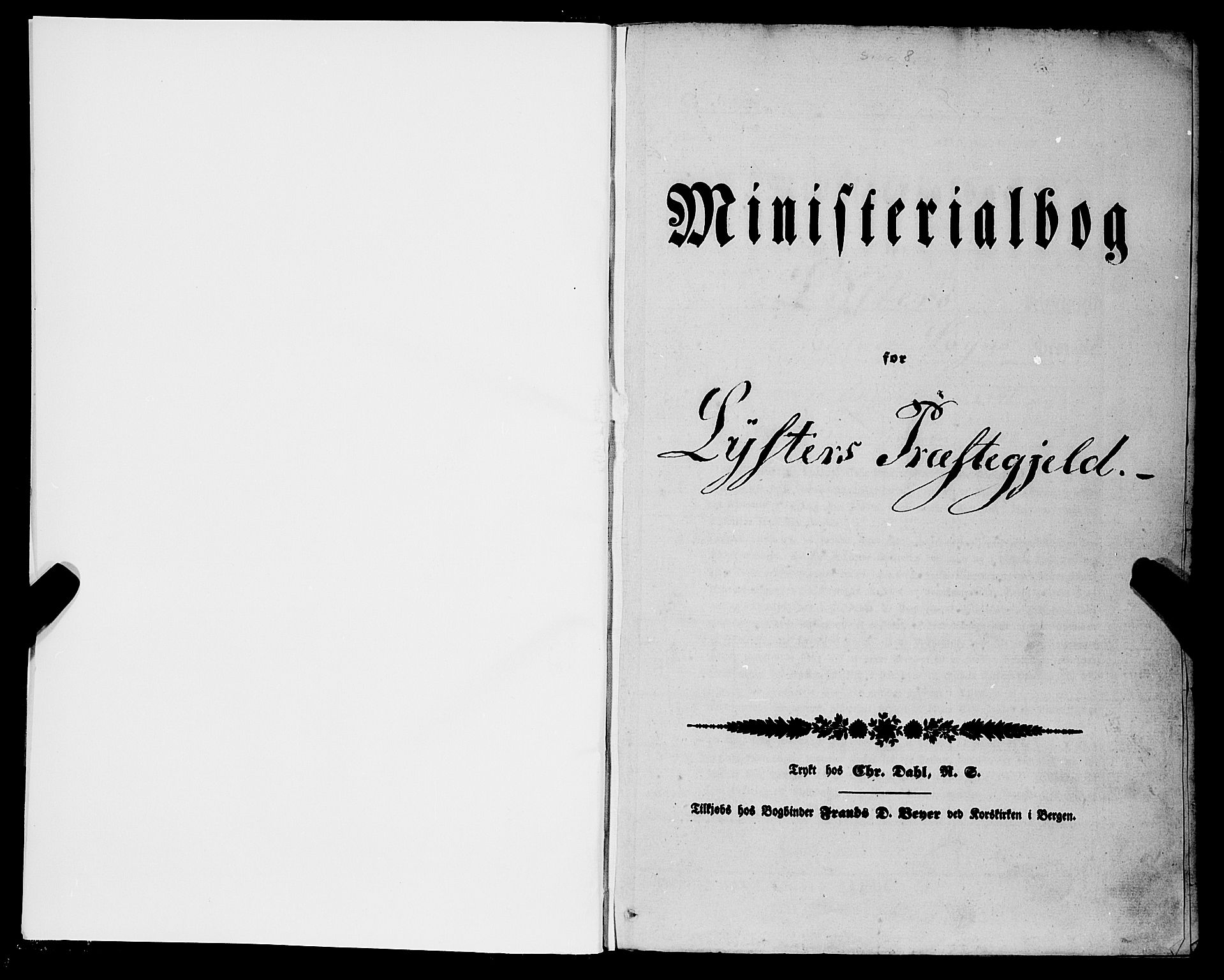 Luster sokneprestembete, AV/SAB-A-81101/H/Haa/Haaa/L0006: Parish register (official) no. A 6, 1840-1848