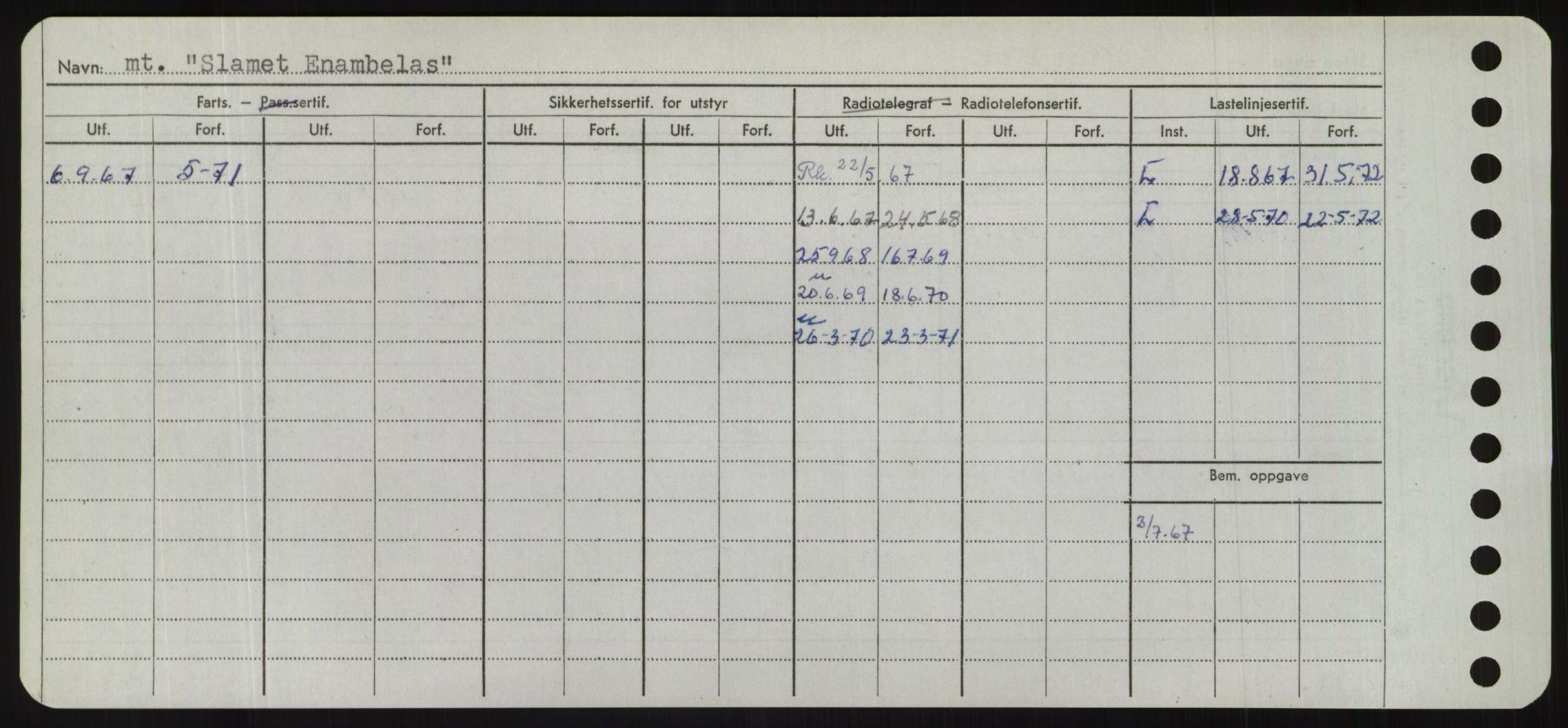 Sjøfartsdirektoratet med forløpere, Skipsmålingen, AV/RA-S-1627/H/Hd/L0034: Fartøy, Sk-Slå, p. 364