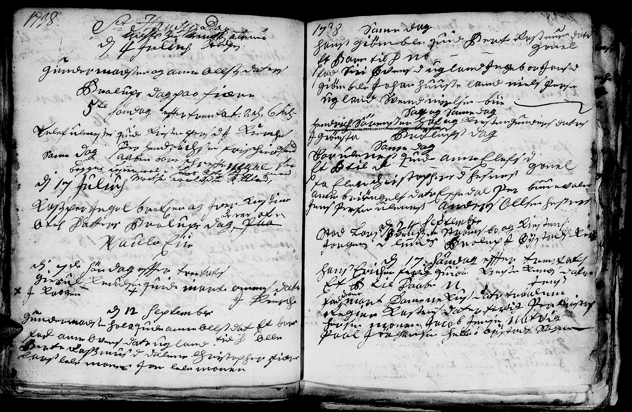 Fjære sokneprestkontor, AV/SAK-1111-0011/F/Fb/L0001: Parish register (copy) no. B 1, 1732-1750, p. 62